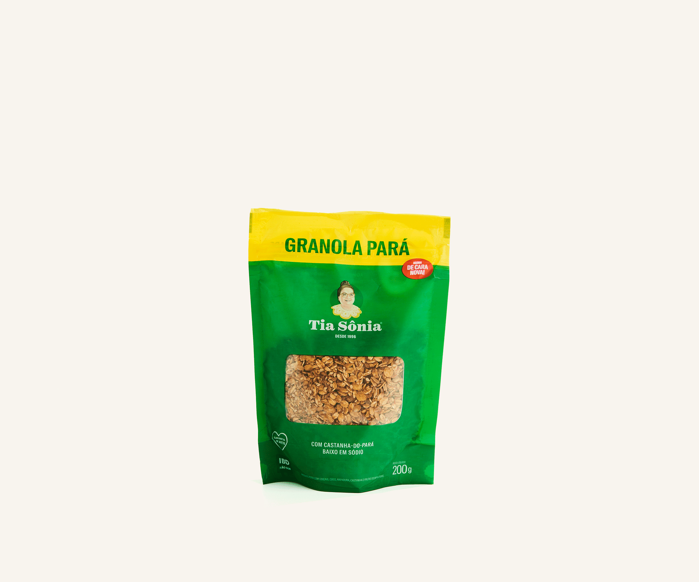 Granola de castanha-do-pará Tia Sônia 200g