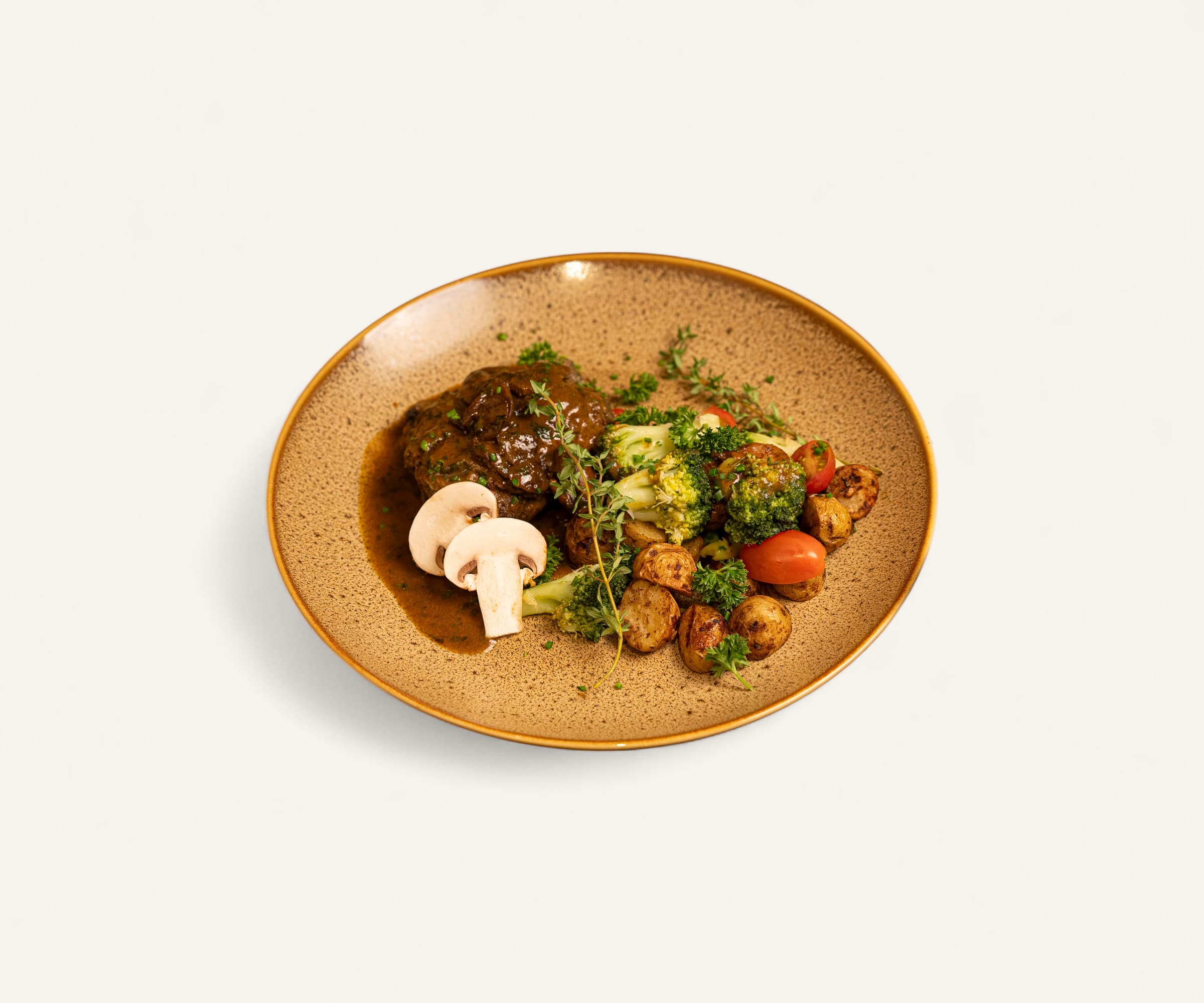 Filé mignon ao molho madeira 350g
