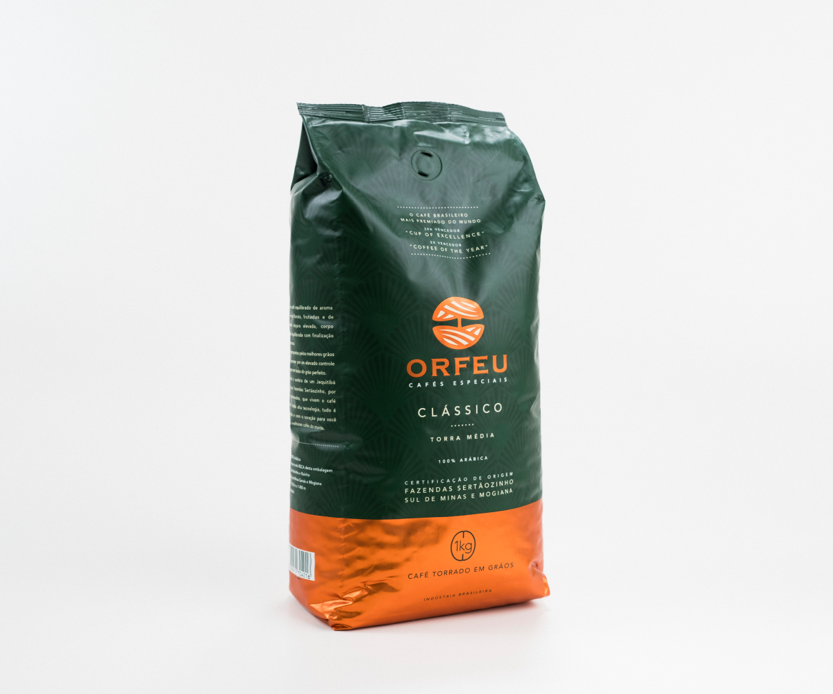 Café em grãos Orfeu Clássico 1kg