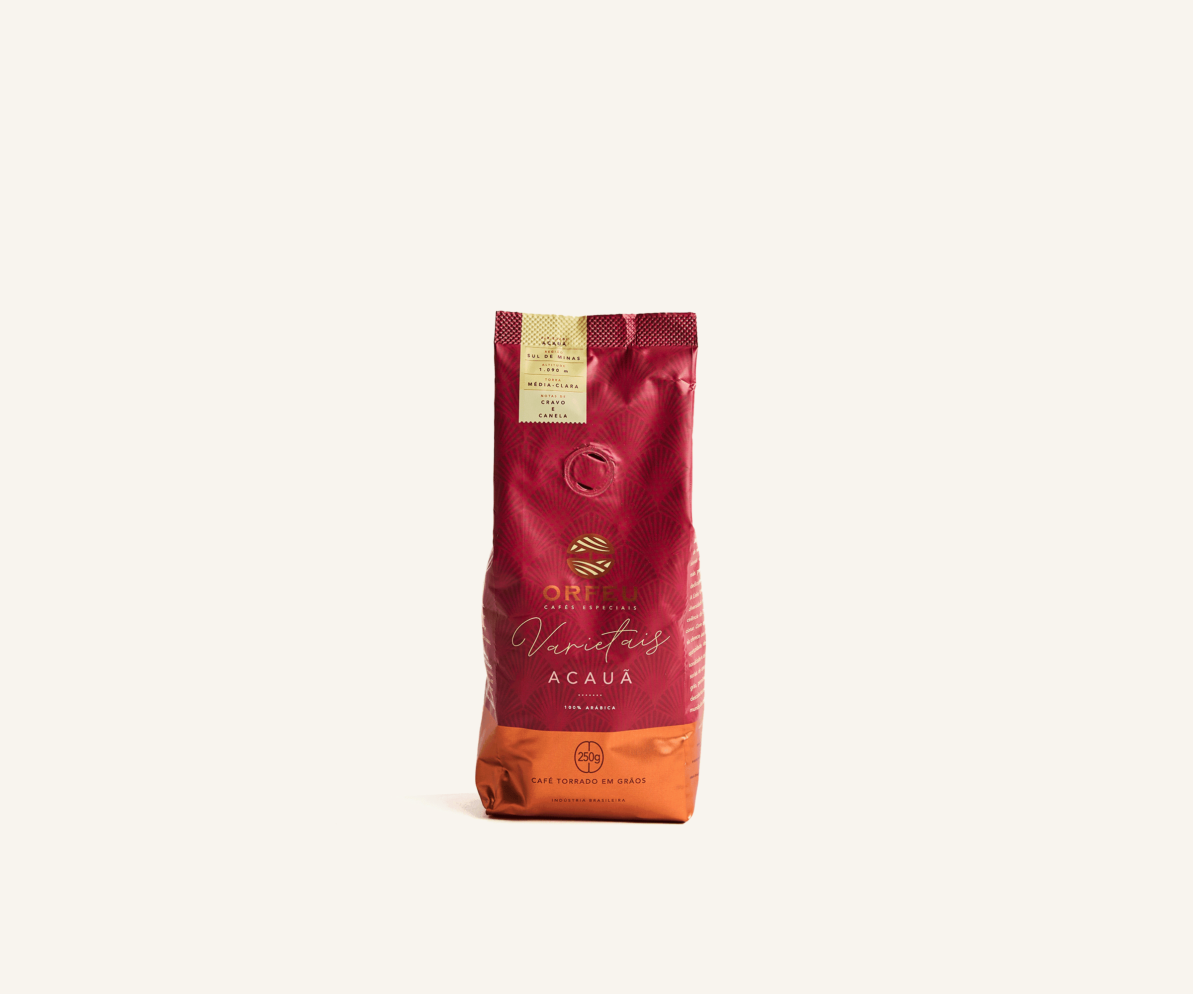 Café em grãos Orfeu varietais Acauã 250g
