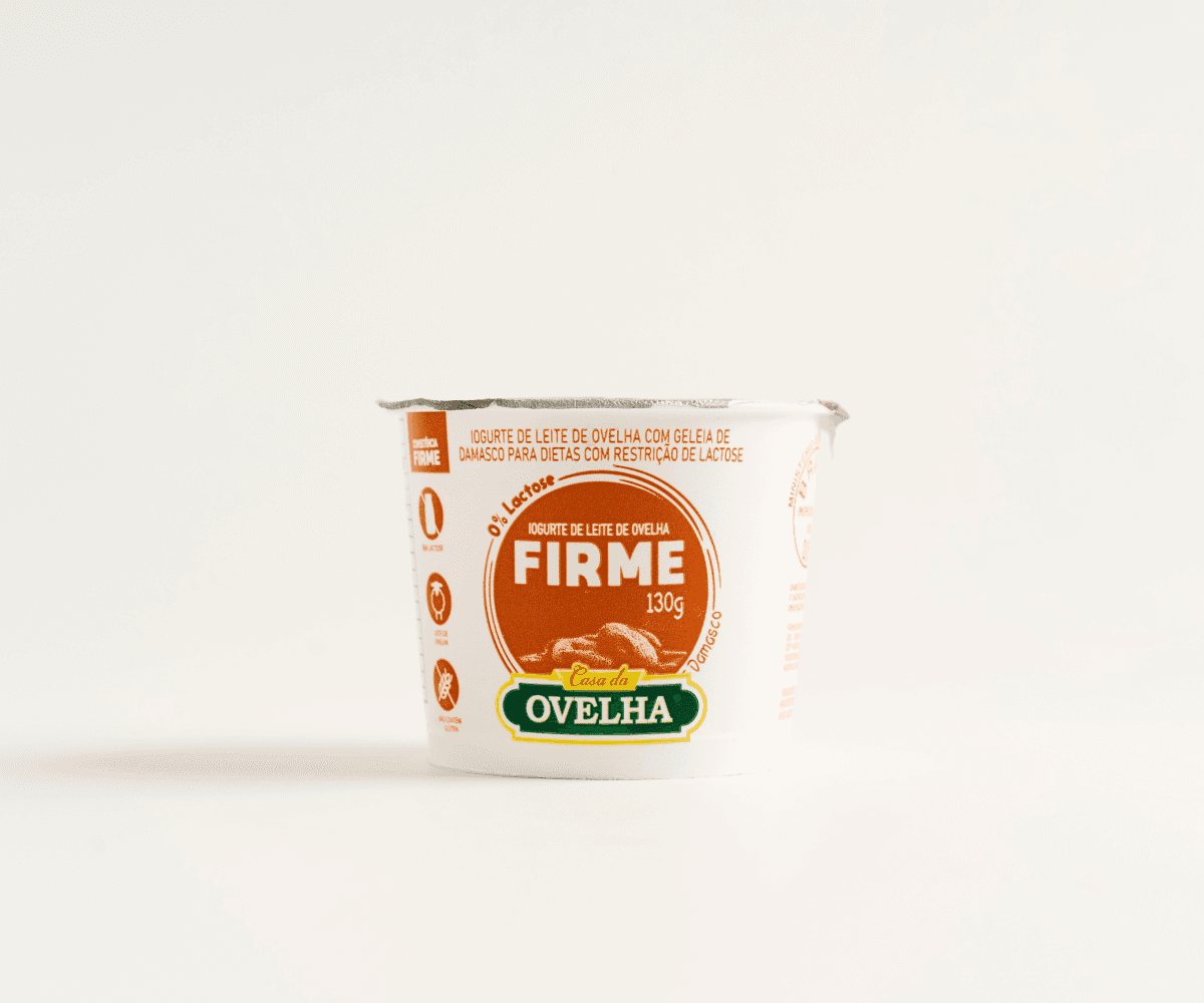 Iogurte de leite de ovelha com damasco zero lactose 130