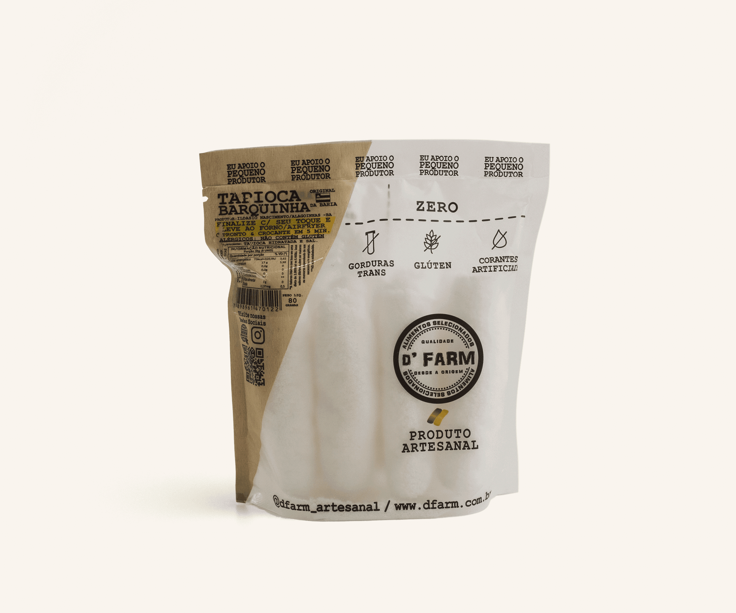 Barquinha de tapioca 80g