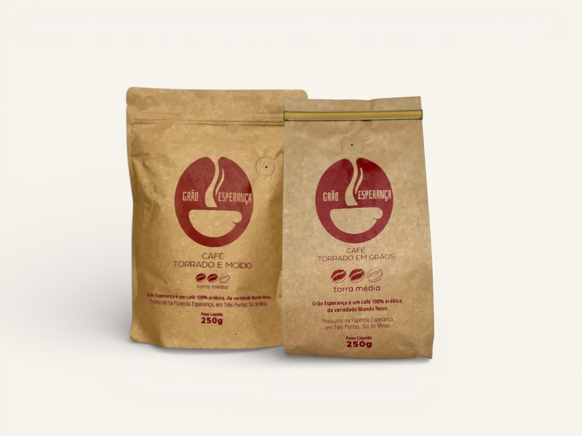 Banner de Café Grão Esperança