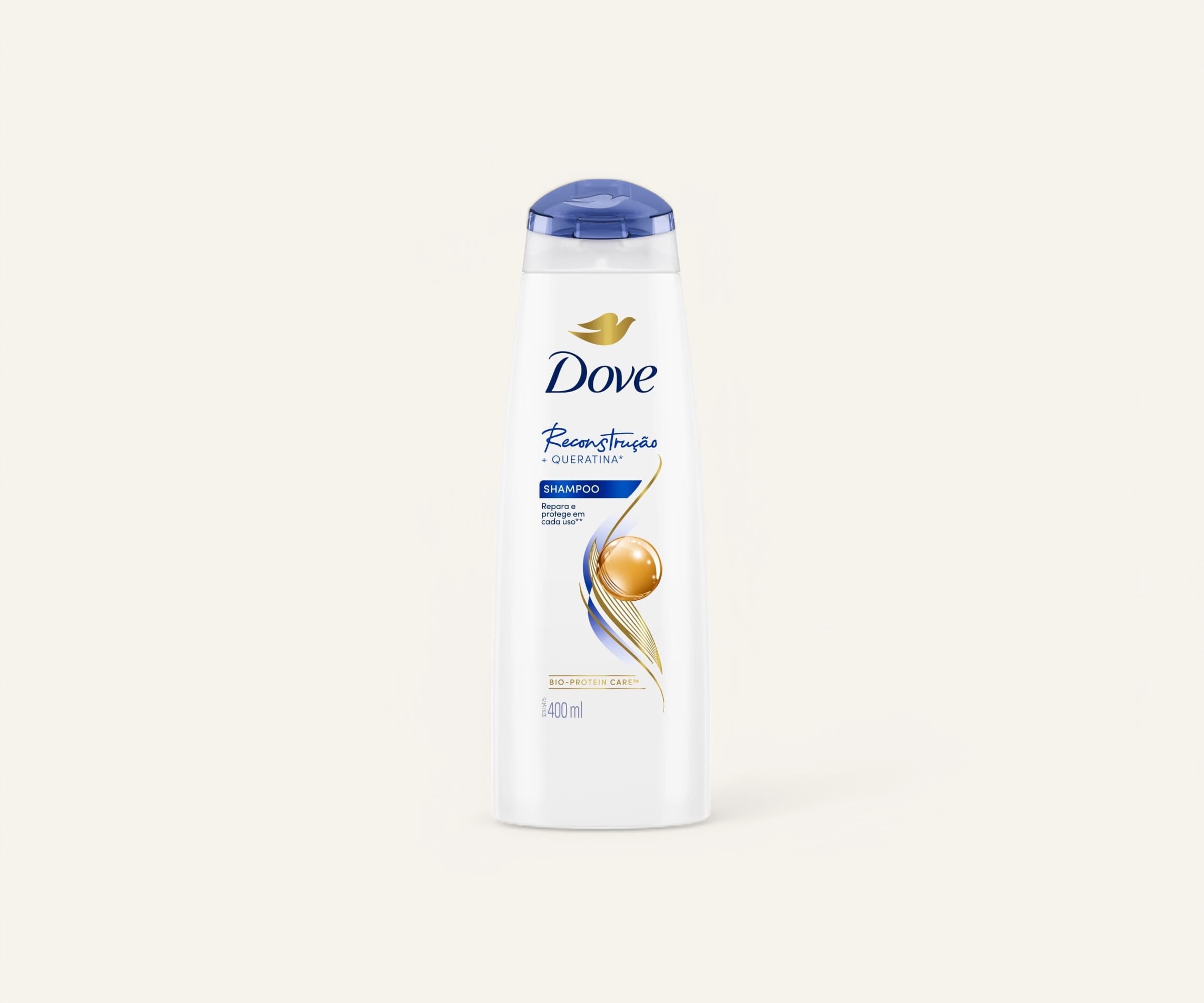 Shampoo reconstrução + queratina Dove 400ml