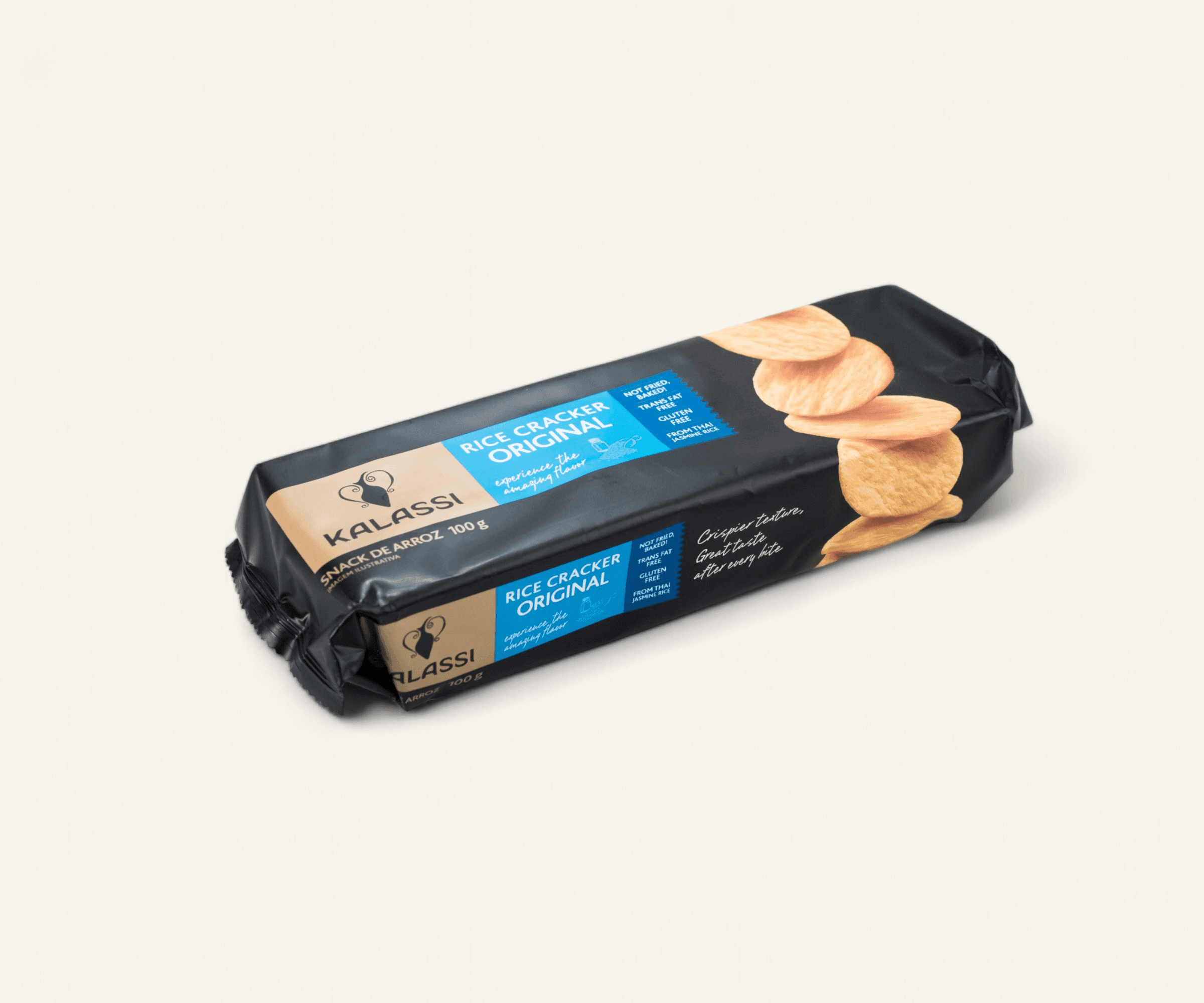 Snack de arroz original sem glúten 100g