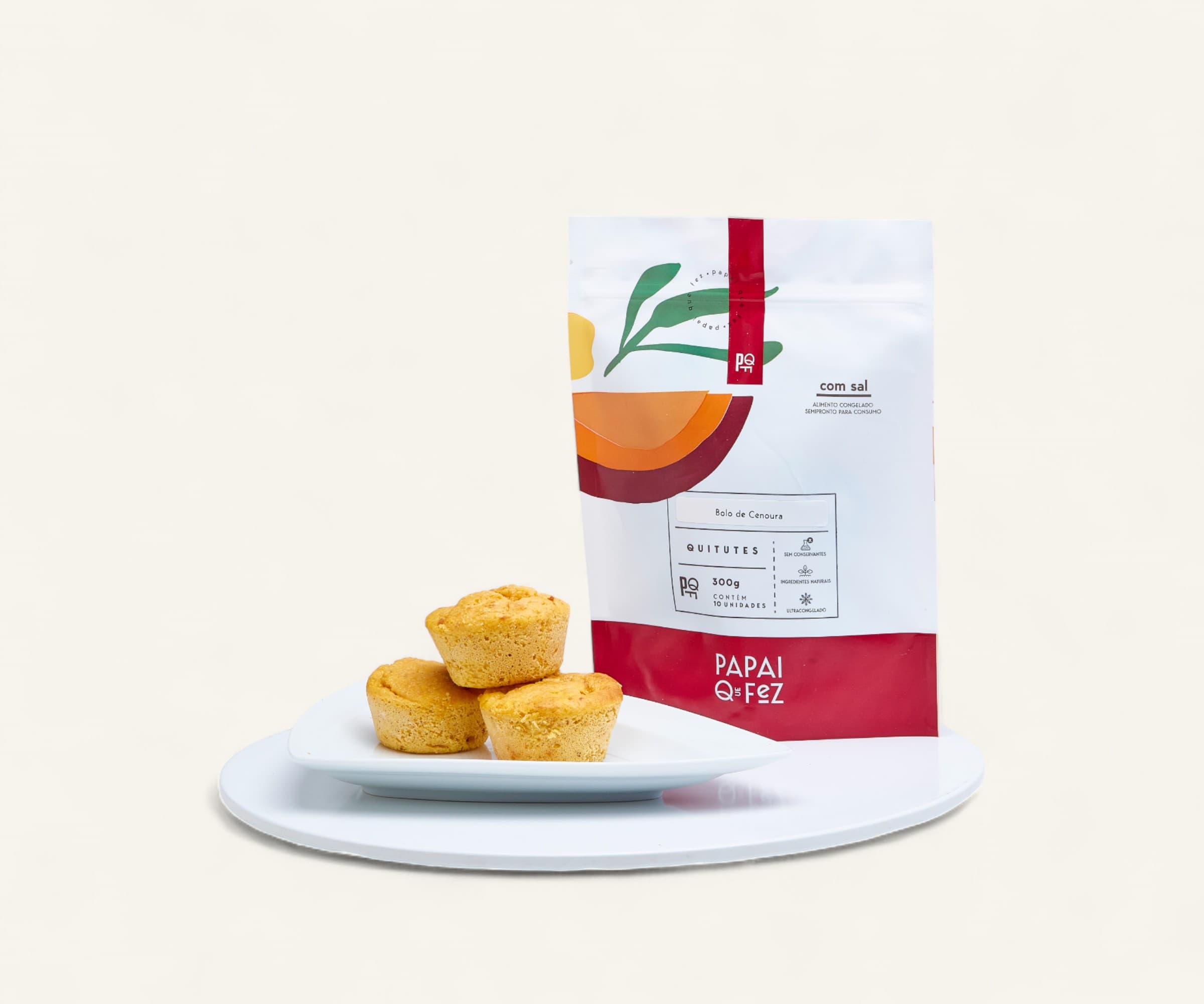 Bolo de cenoura Papai que Fez 300g