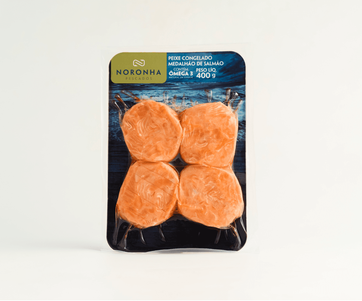 Salmão medalhão 400g