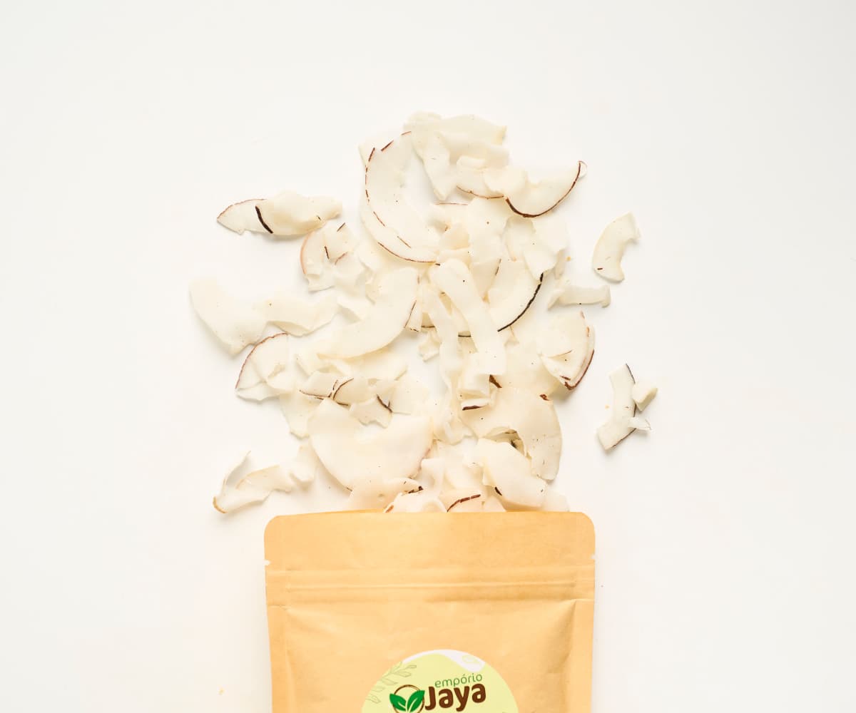 Chips de coco sem açúcar 150g