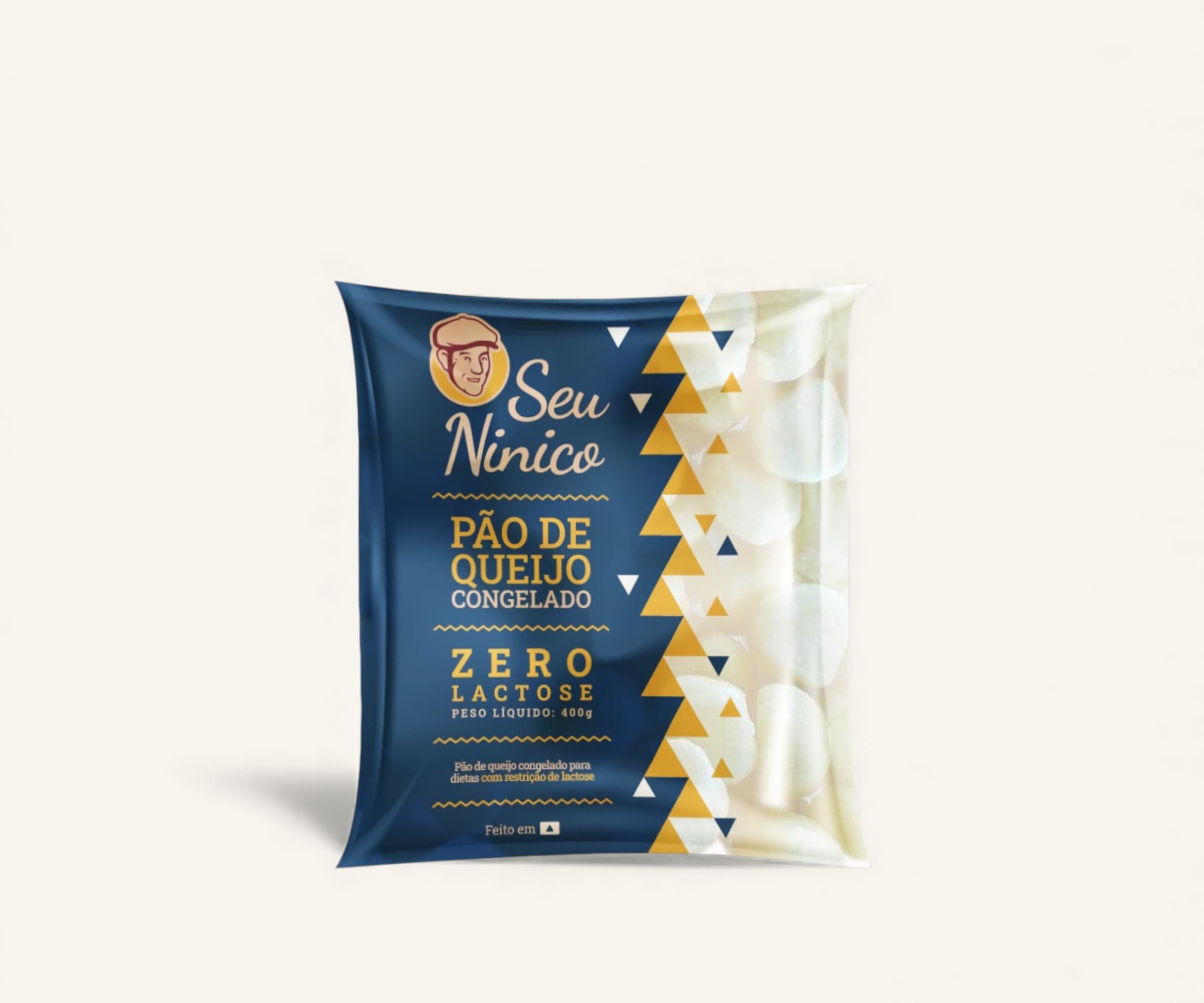 Pão de queijo zero lactose 400g