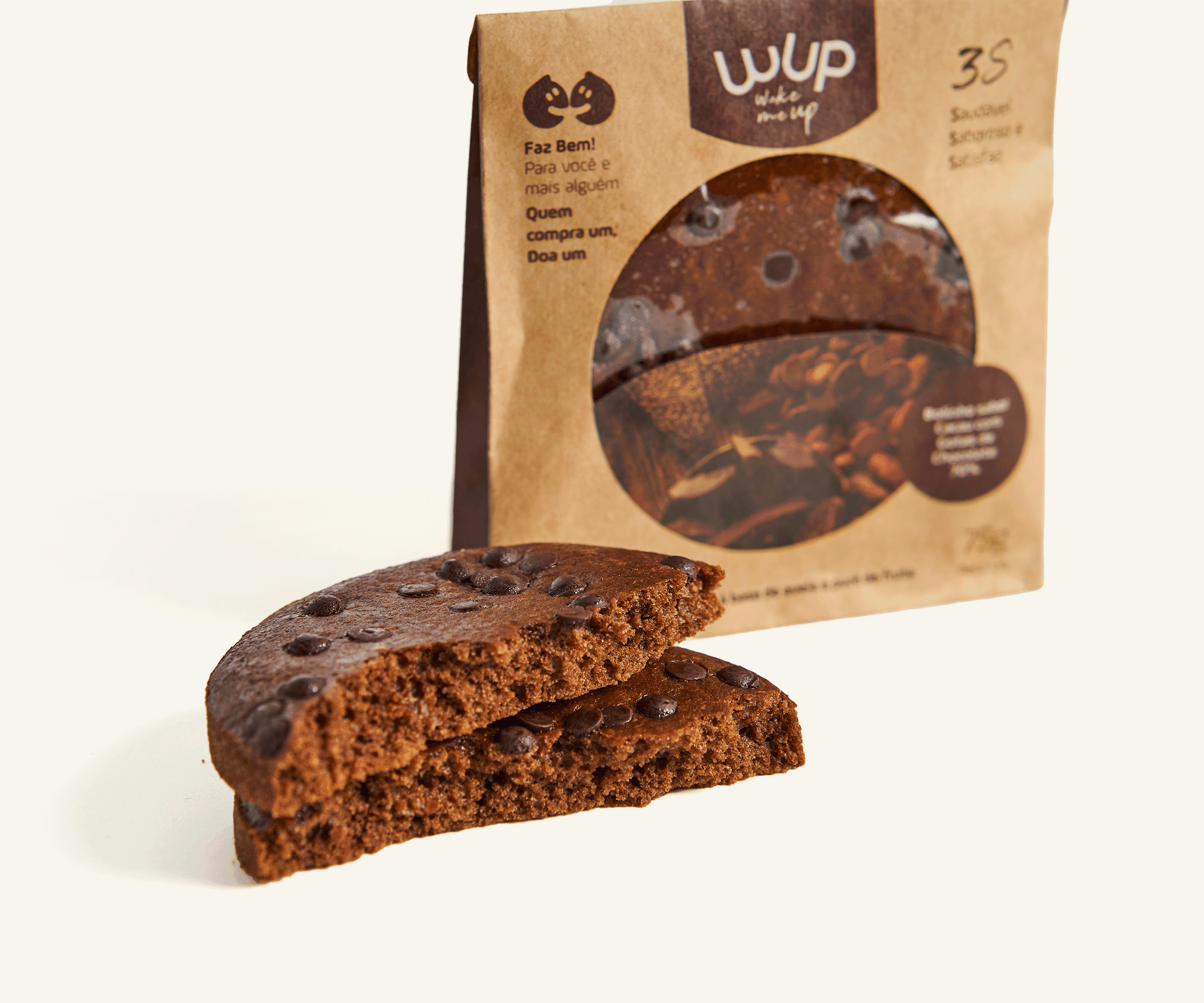 Bolinho de cacau WUP 75g