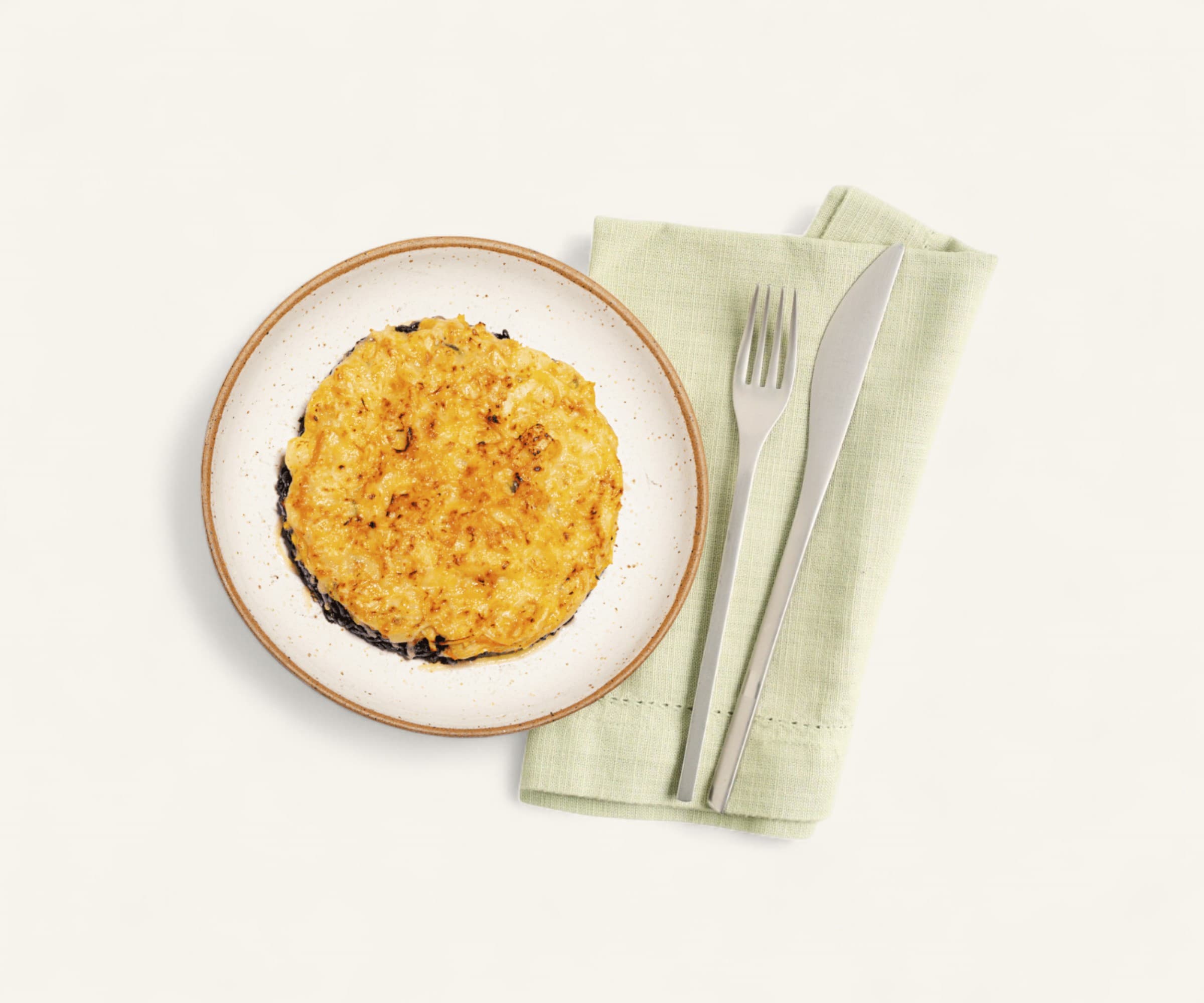 Fricassê de frango com milho e arroz negro congelado 350g