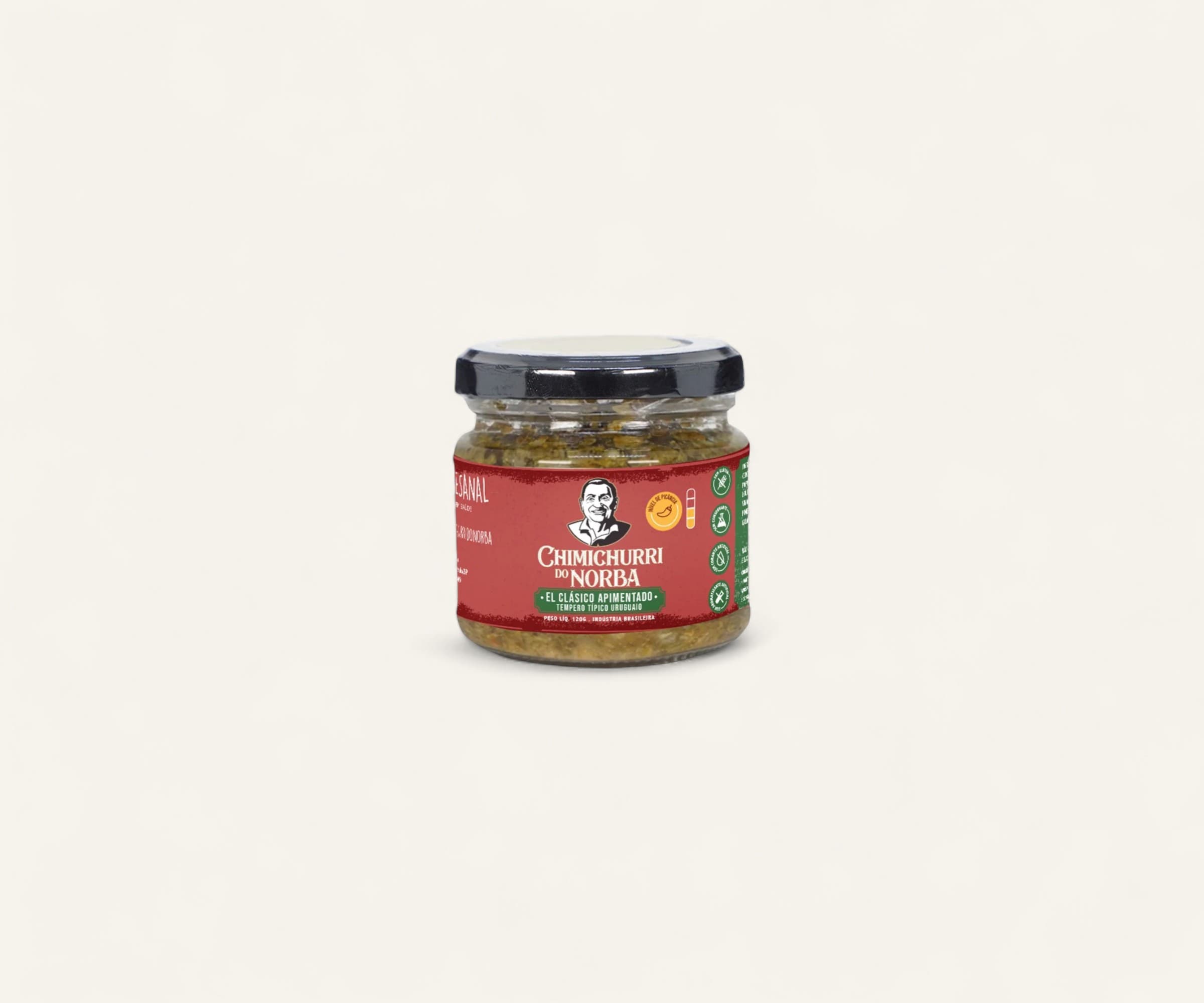 Molho chimichurri El Clássico pimenta 120g