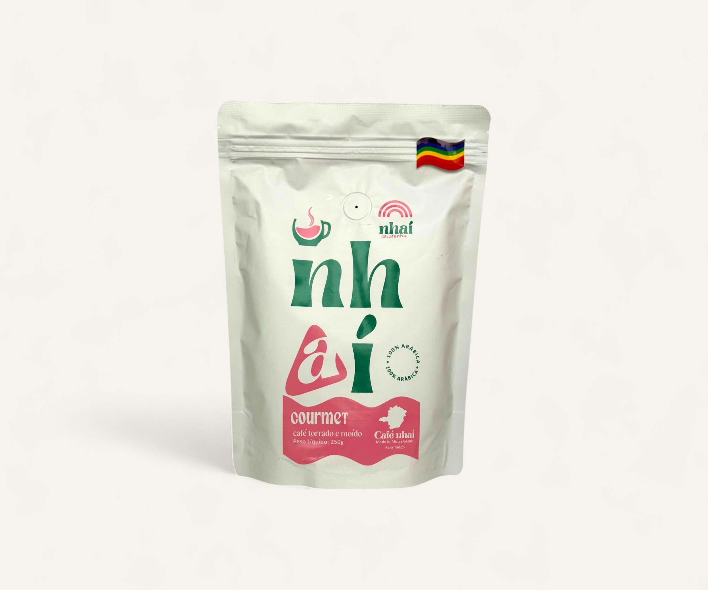 Café gourmet torrado e moído 250g