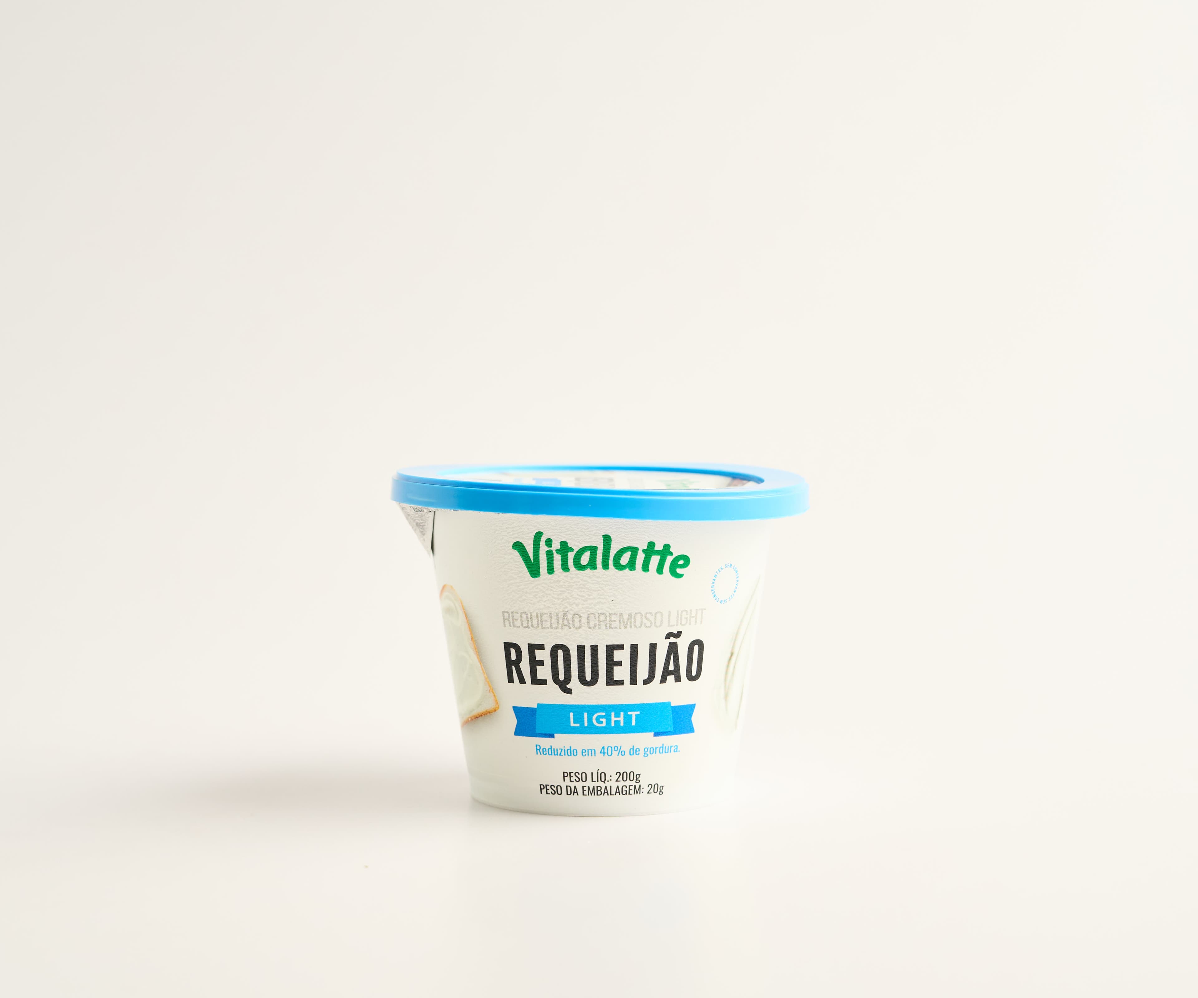 Requeijão cremoso light Vitalatte 200g