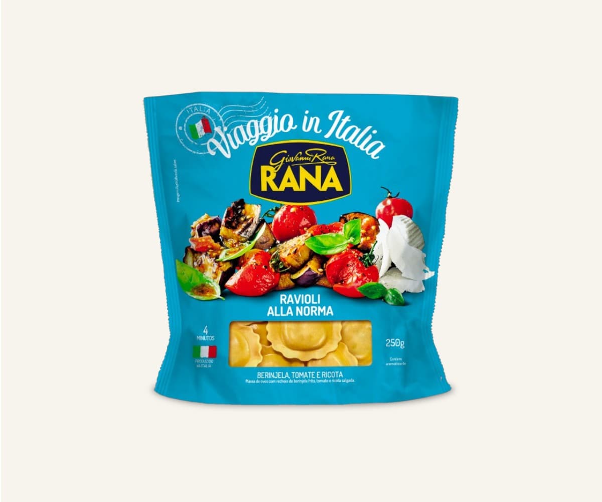 Massa ravioli alla norma rana 250g