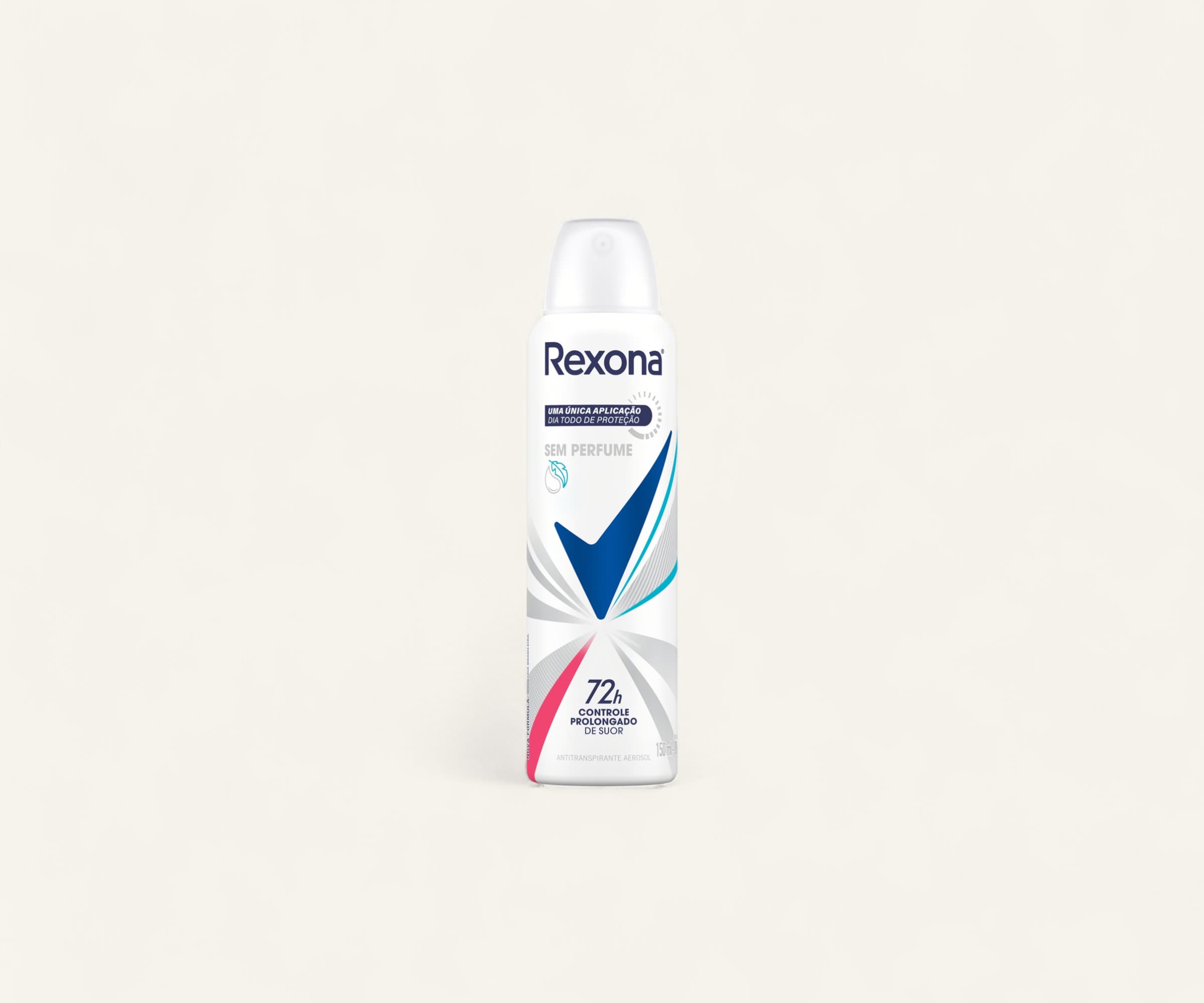 Desodorante antitranspirante em aerossol Rexona sem perfume