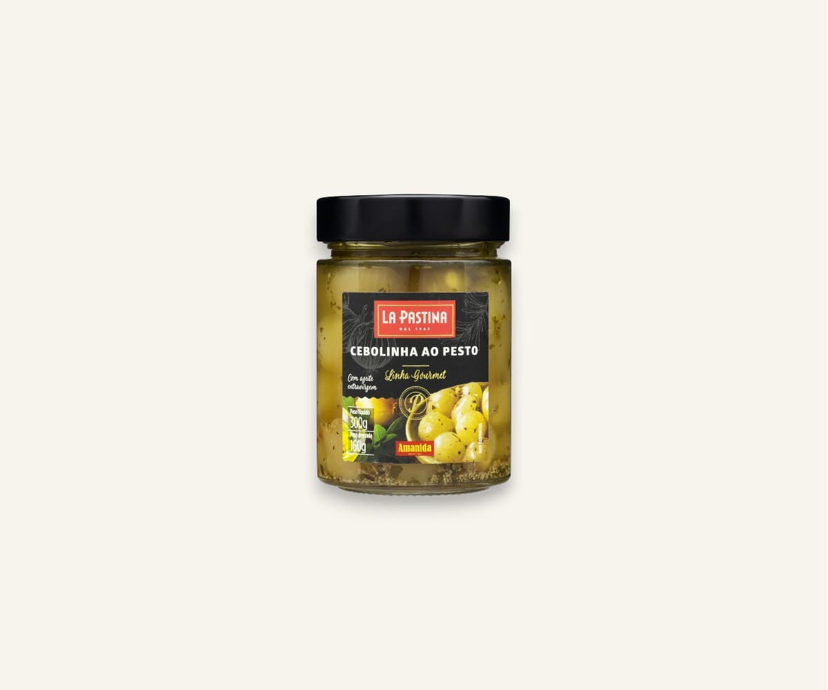 Cebolinha ao pesto Linha Gourmet 160g