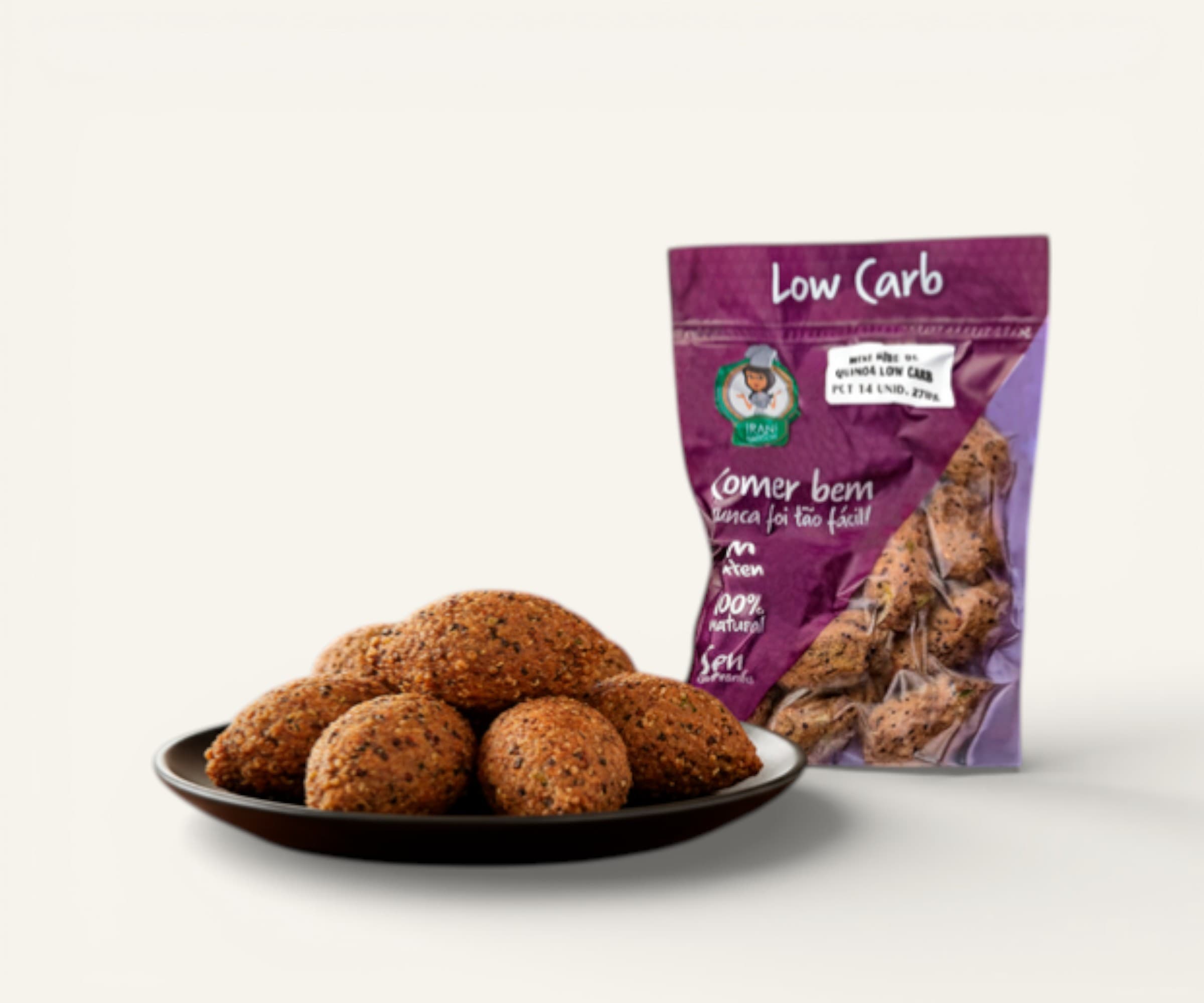 Mini kibe bovino com quinoa sem glúten 240g