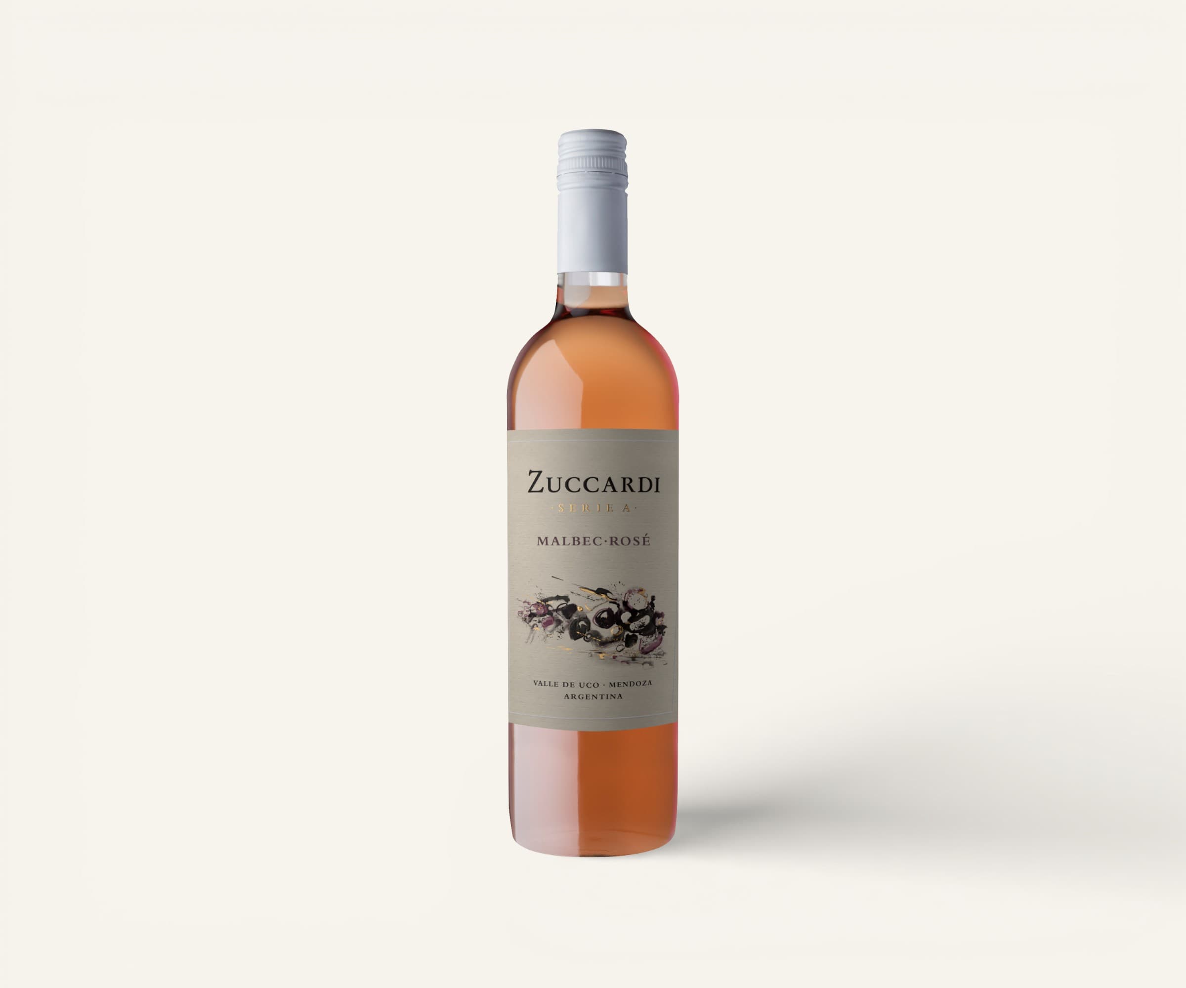 Vinho rosé argentino Serie A malbec Zuccardi 750ml
