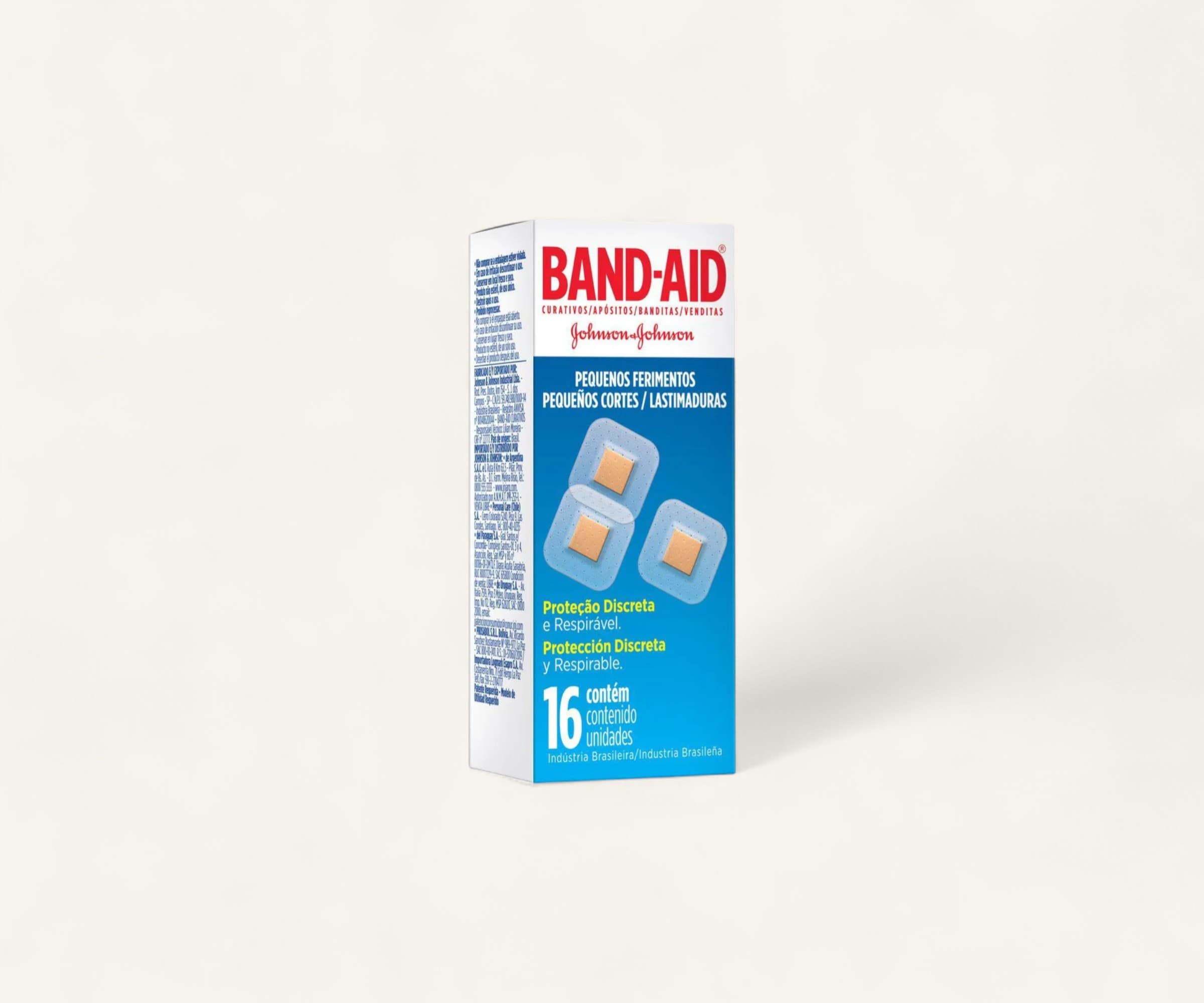 Curativo para pequenos ferimentos Band-Aid 16un