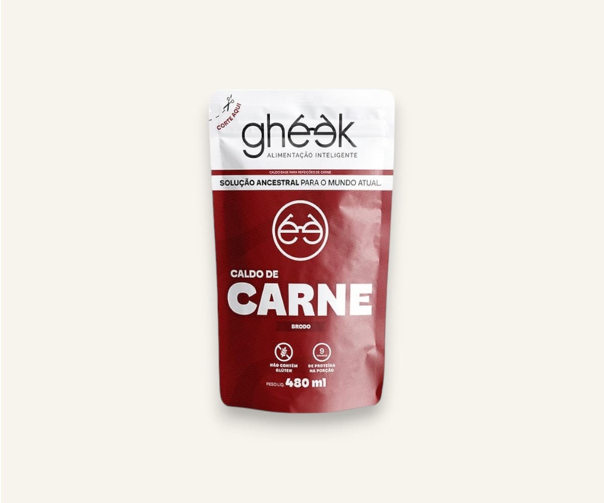 Caldo de carne Gheek 480ml