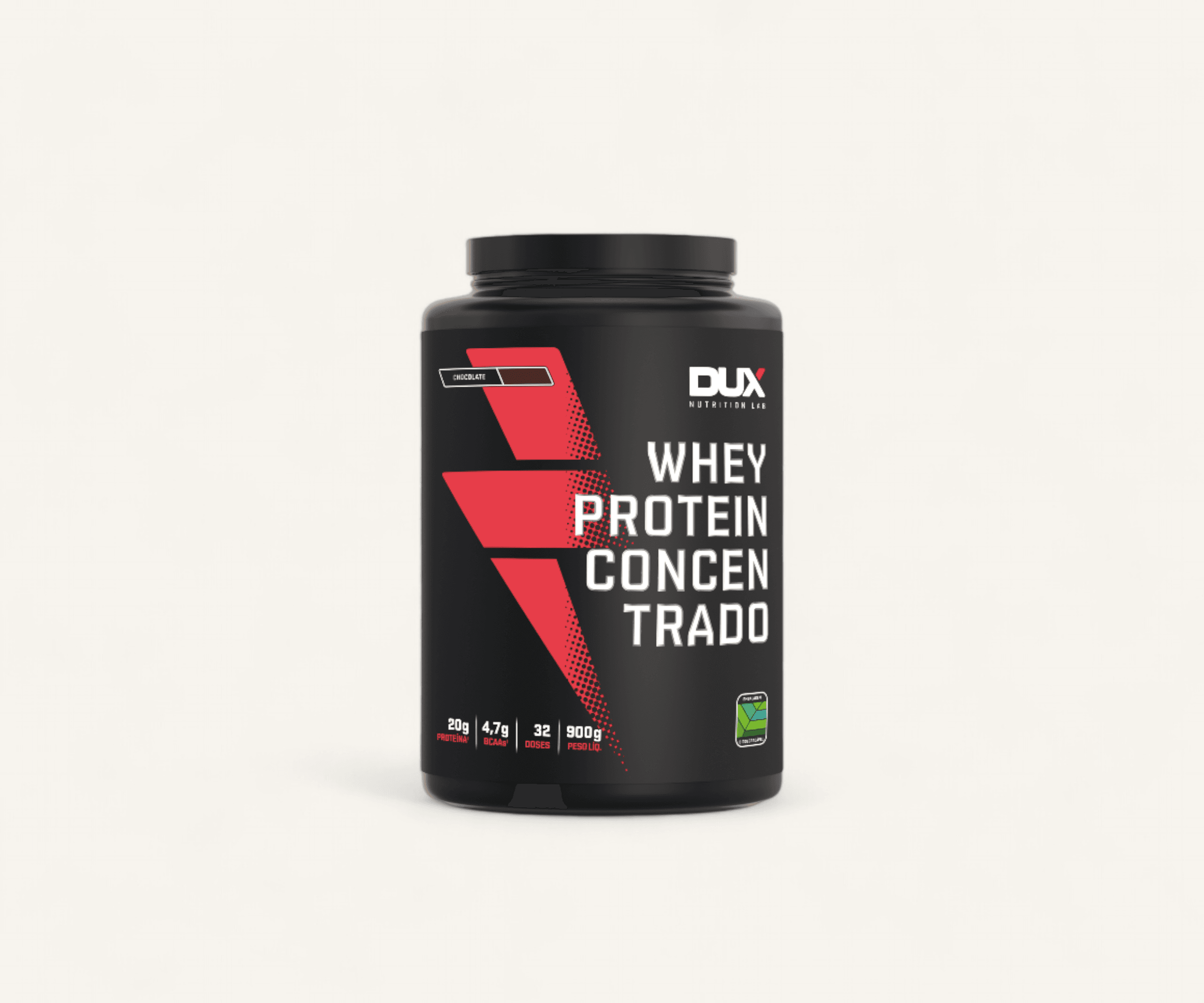 Whey protein concentrado sabor chocolate Dux 900g