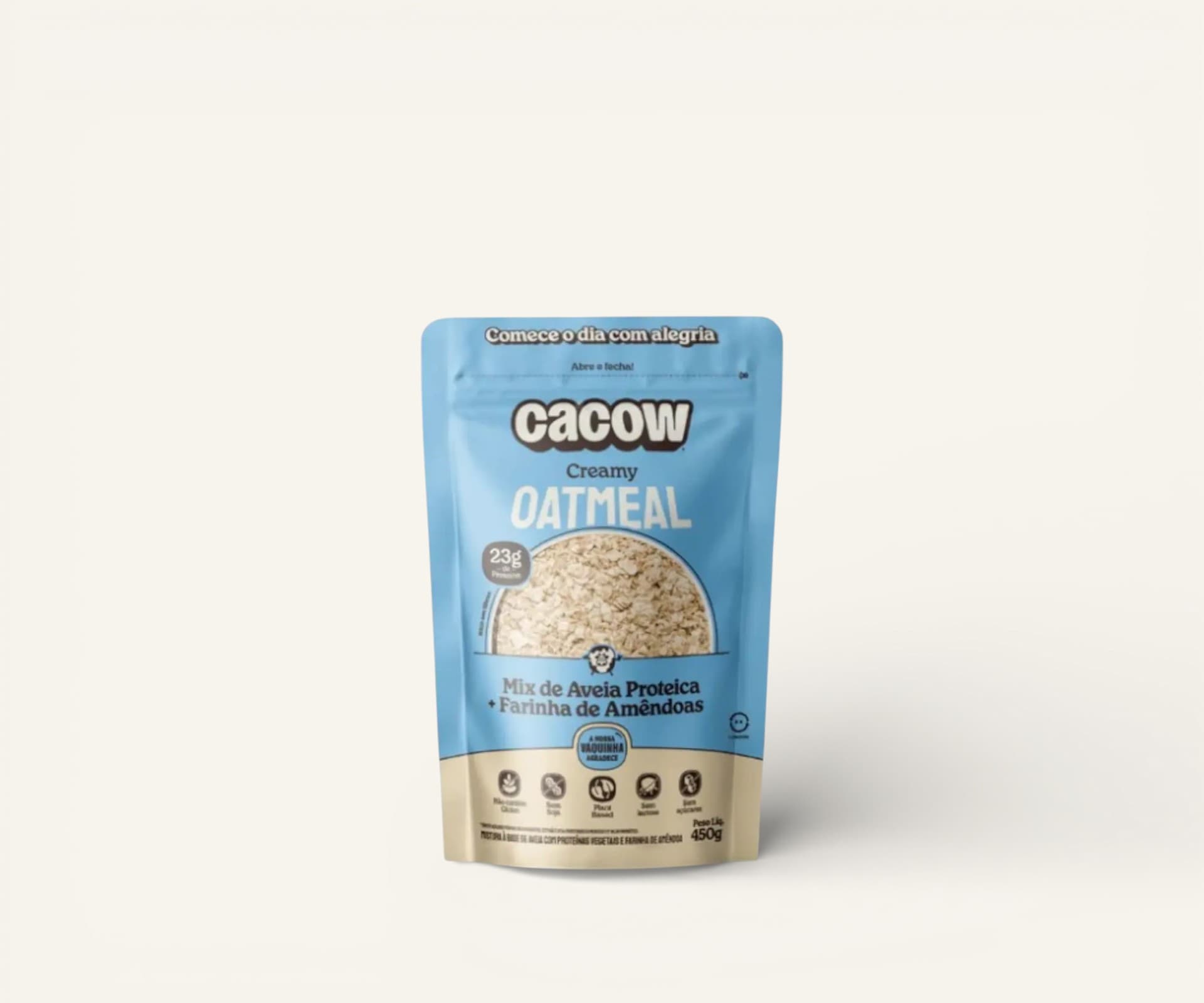 Mix de aveia proteica oatmeal creamy 450g