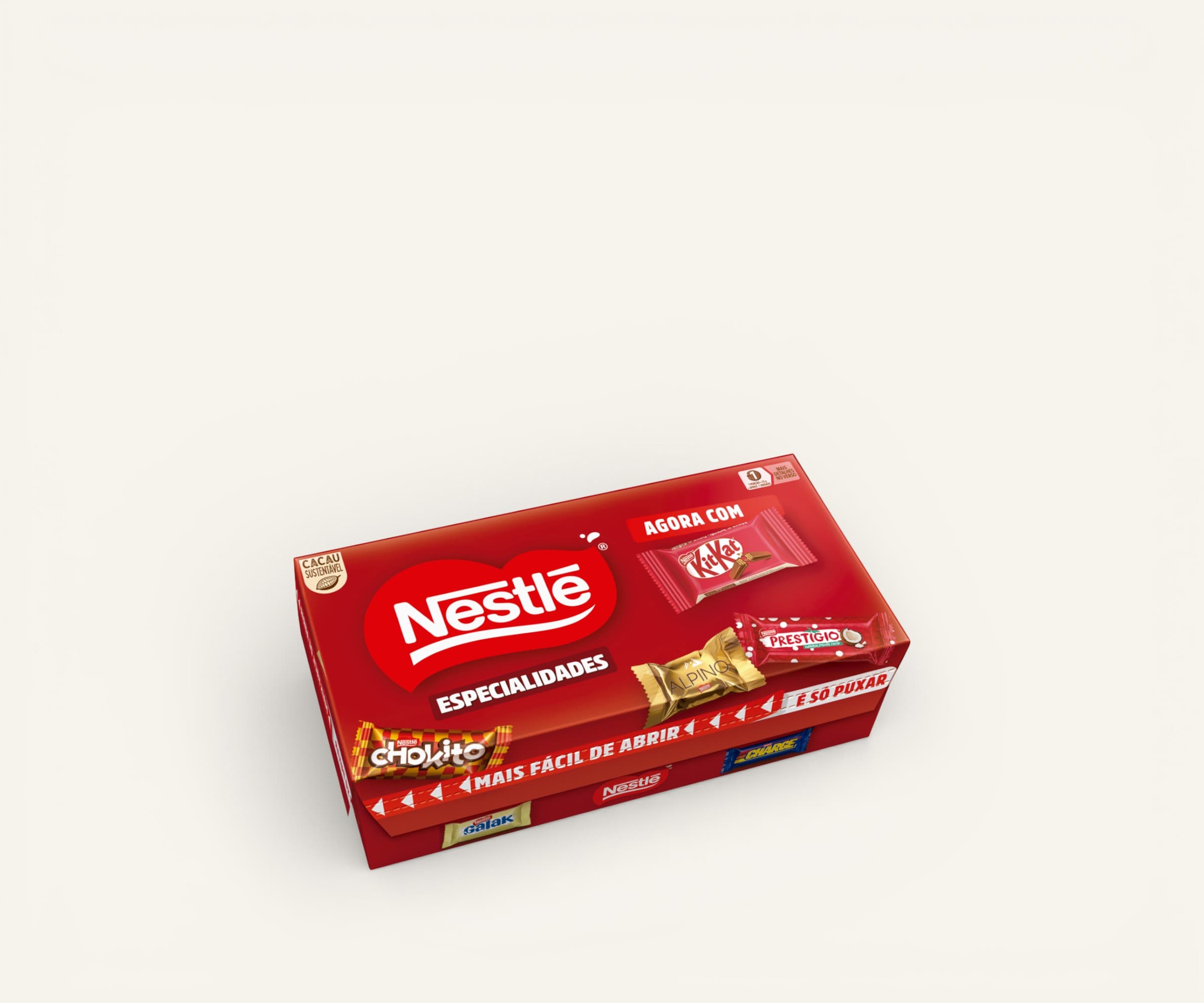 Caixa de bombom Especialidades Nestlé 251g