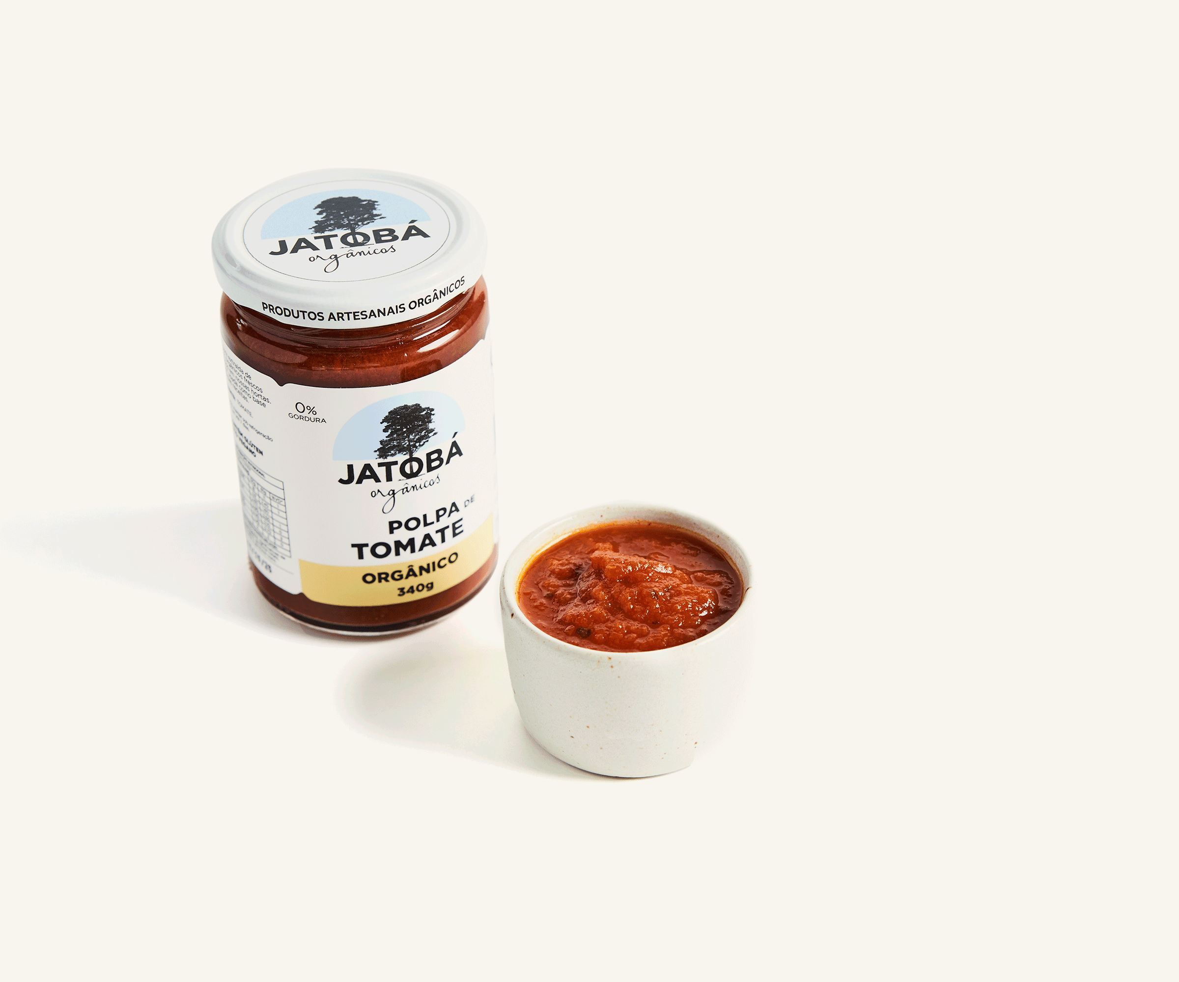Polpa de tomate orgânico 570g