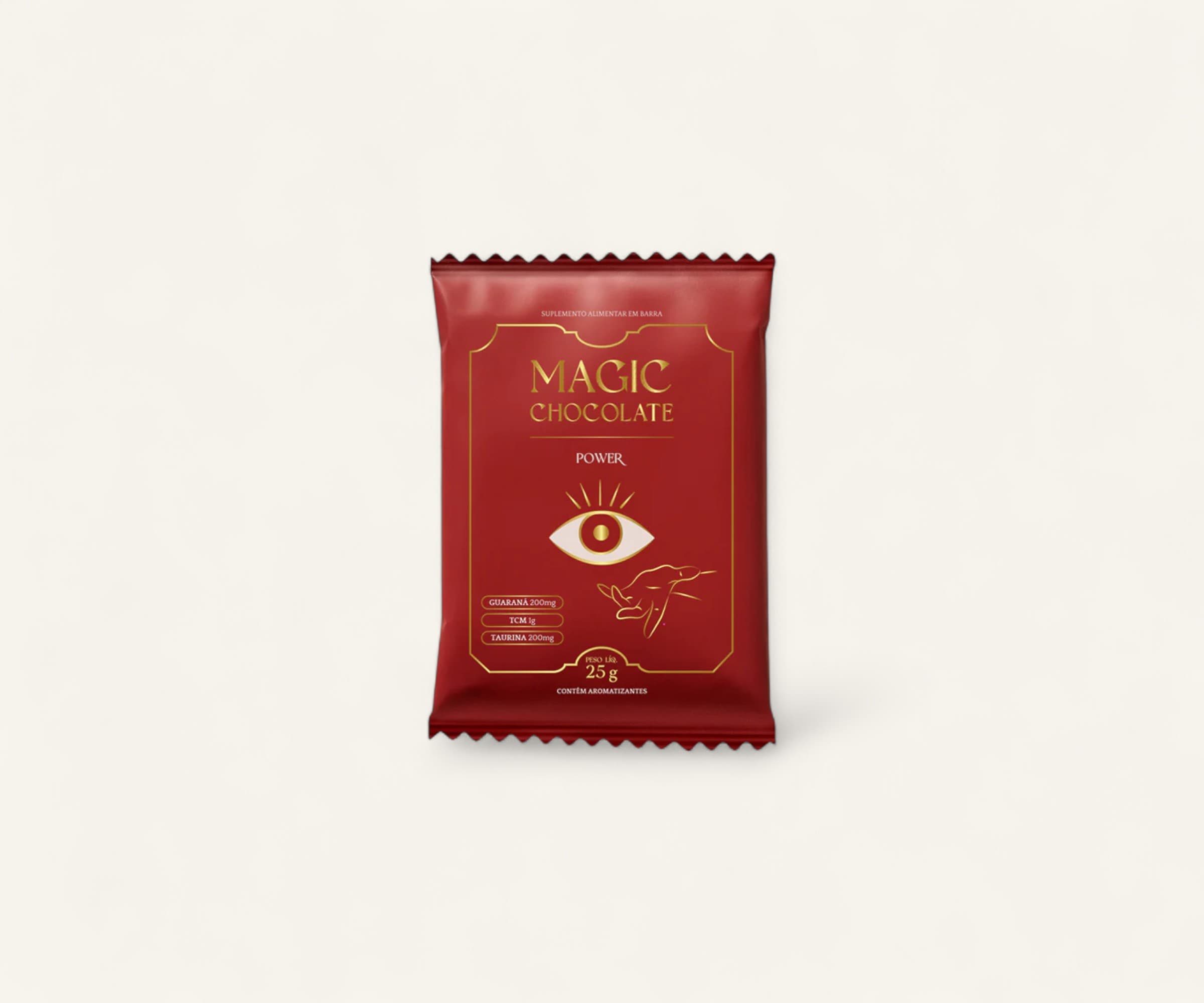 Chocolate foco e energia 25g Magic