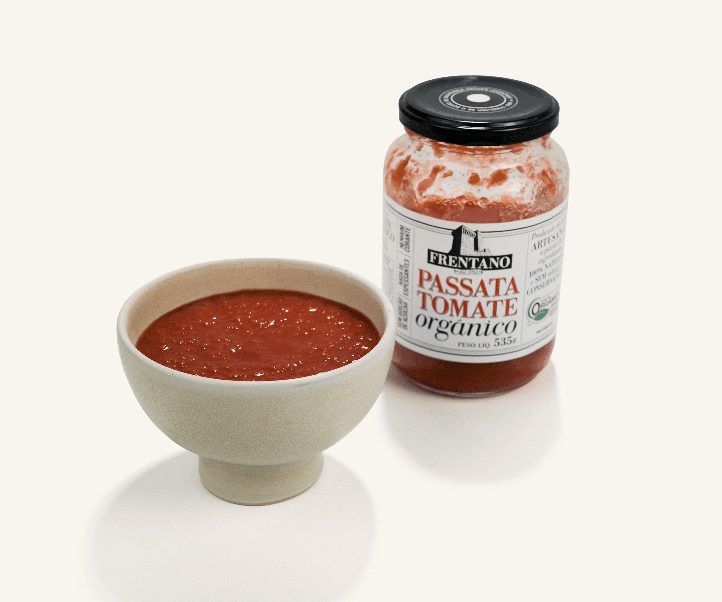 Passata tomate orgânico 535g