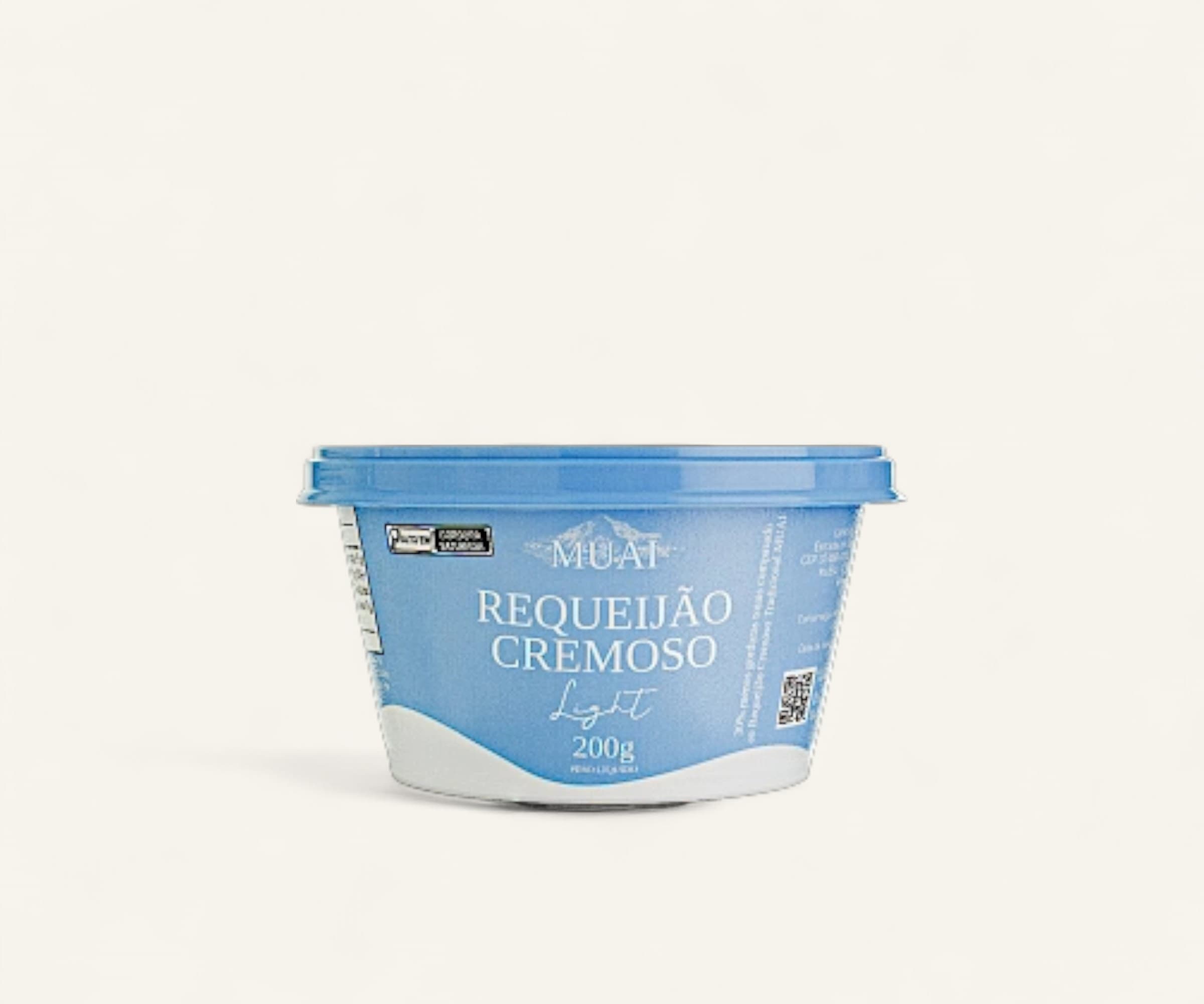 Requeijão cremoso light Muai 200g