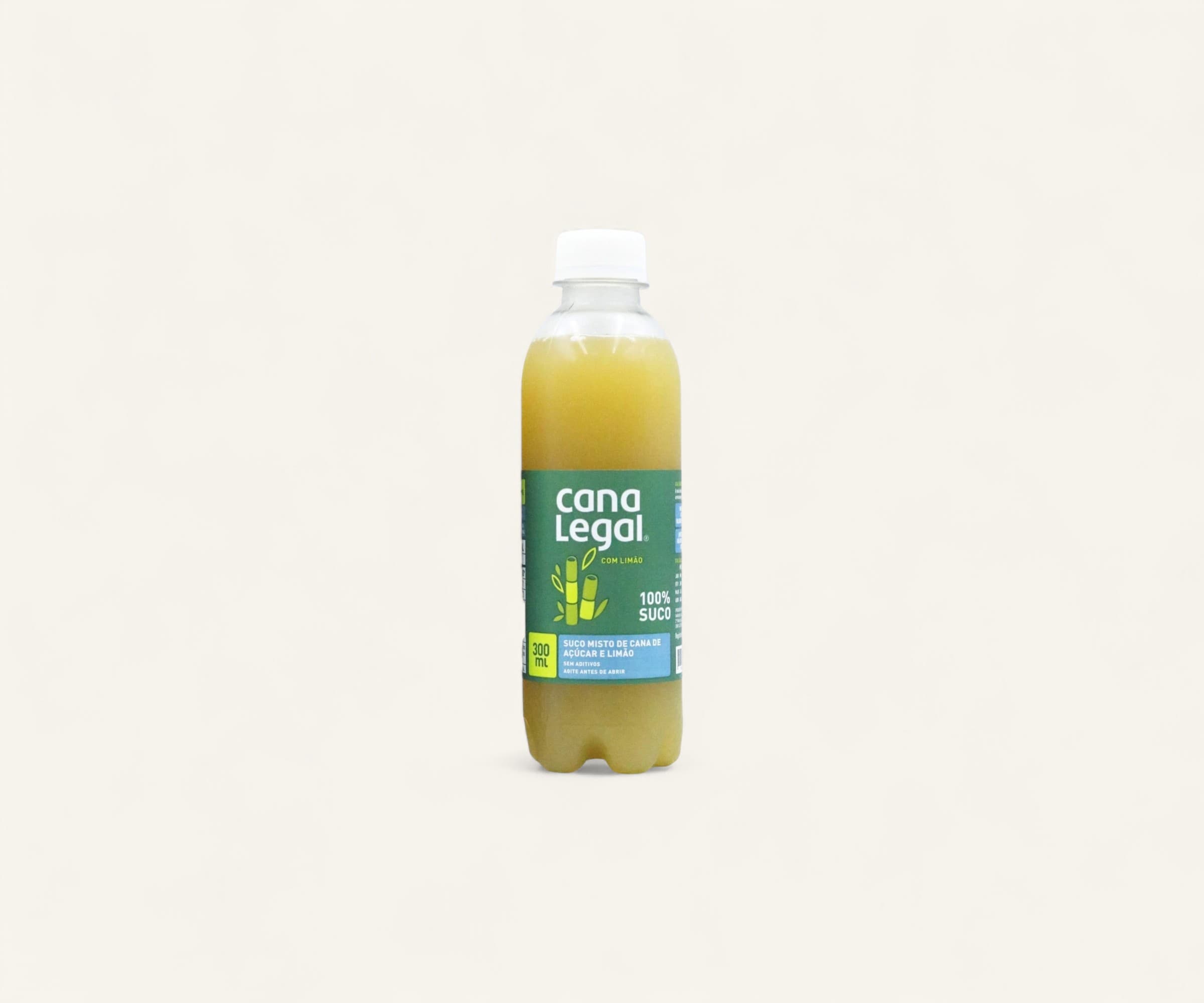 Caldo de cana com suco de limão Cana Legal 300ml