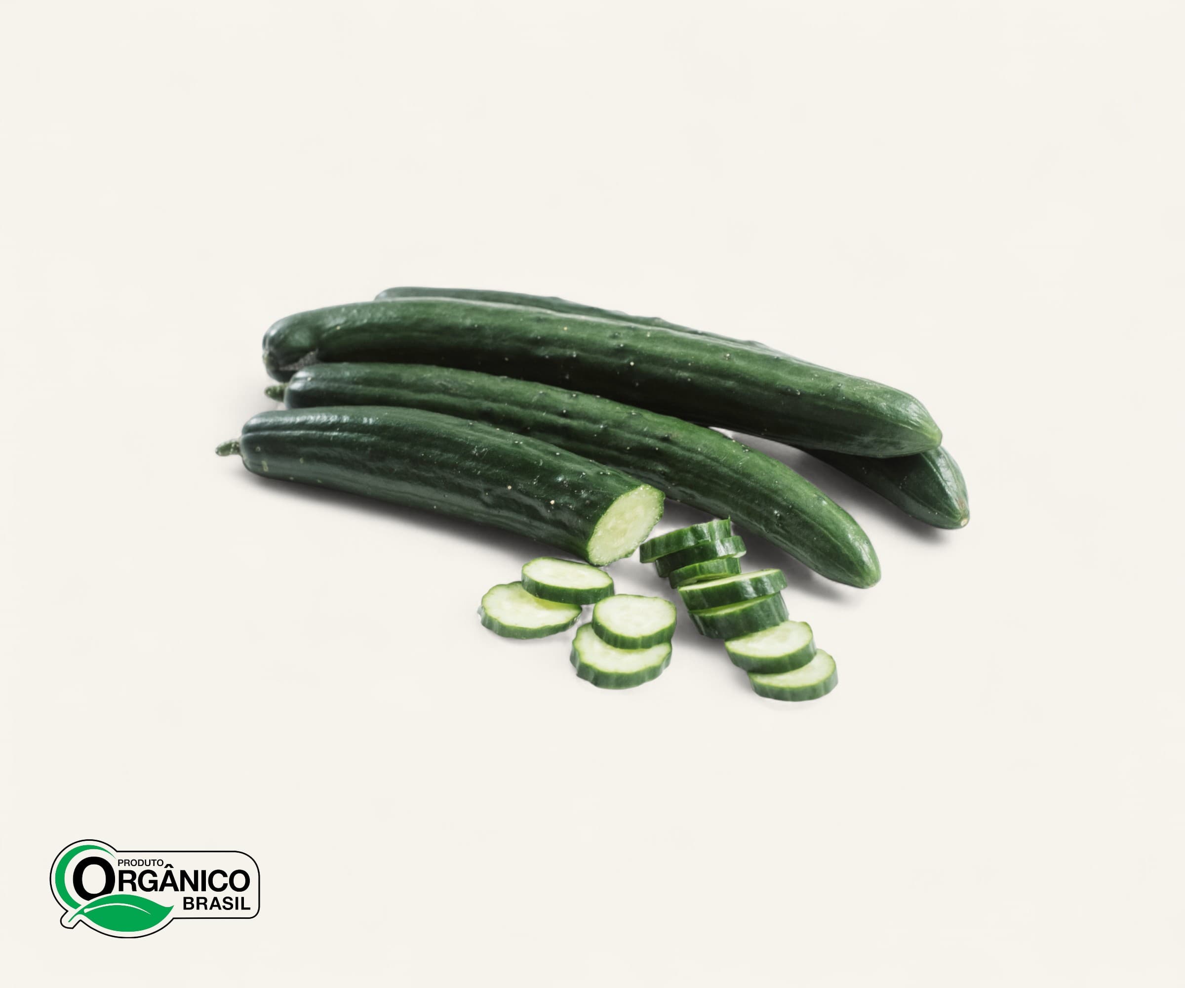 Pepino japonês orgânico 400g | 2 a 4un