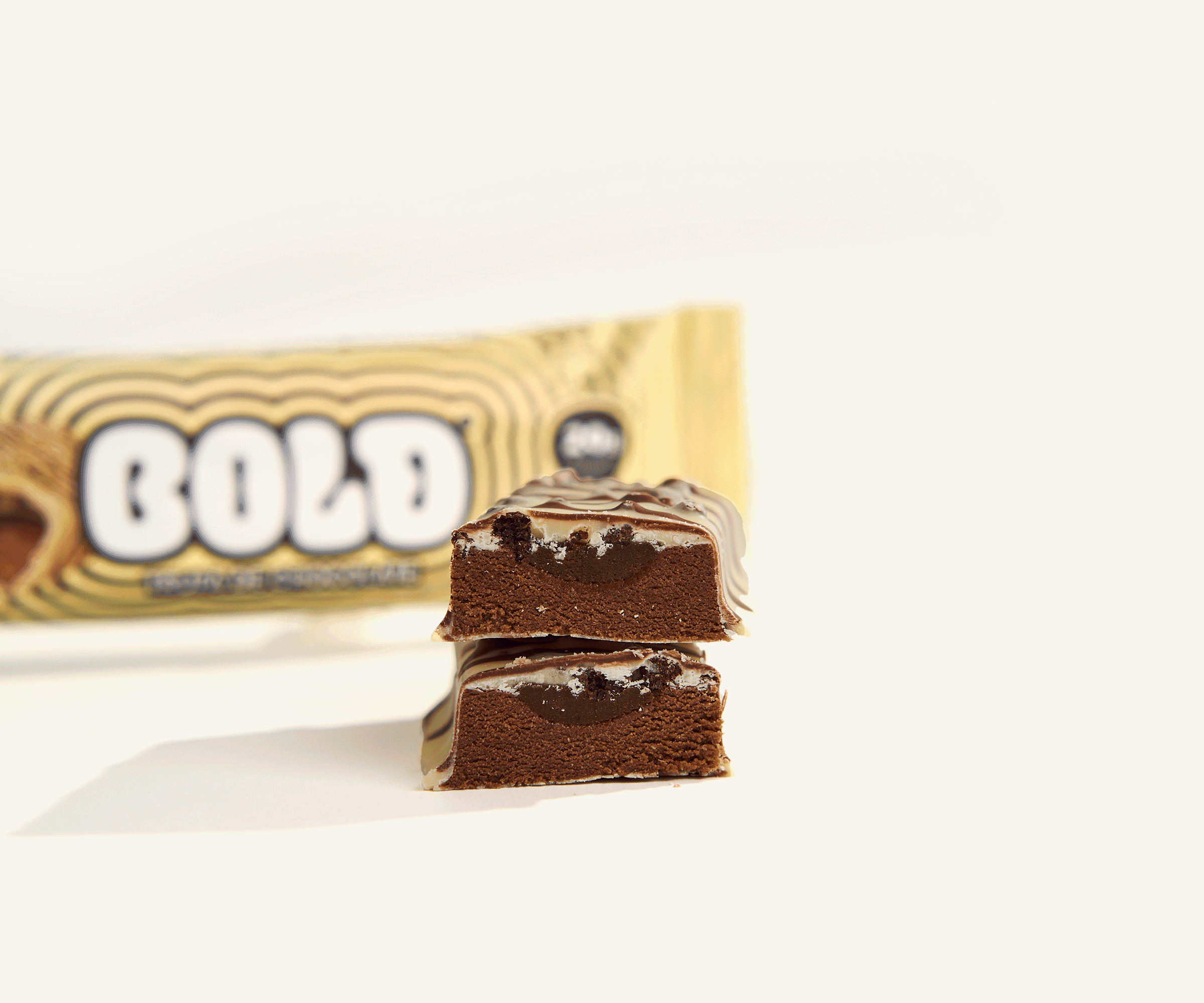 Barra de proteína Bold 20g sabor trufa de chocolate 60g