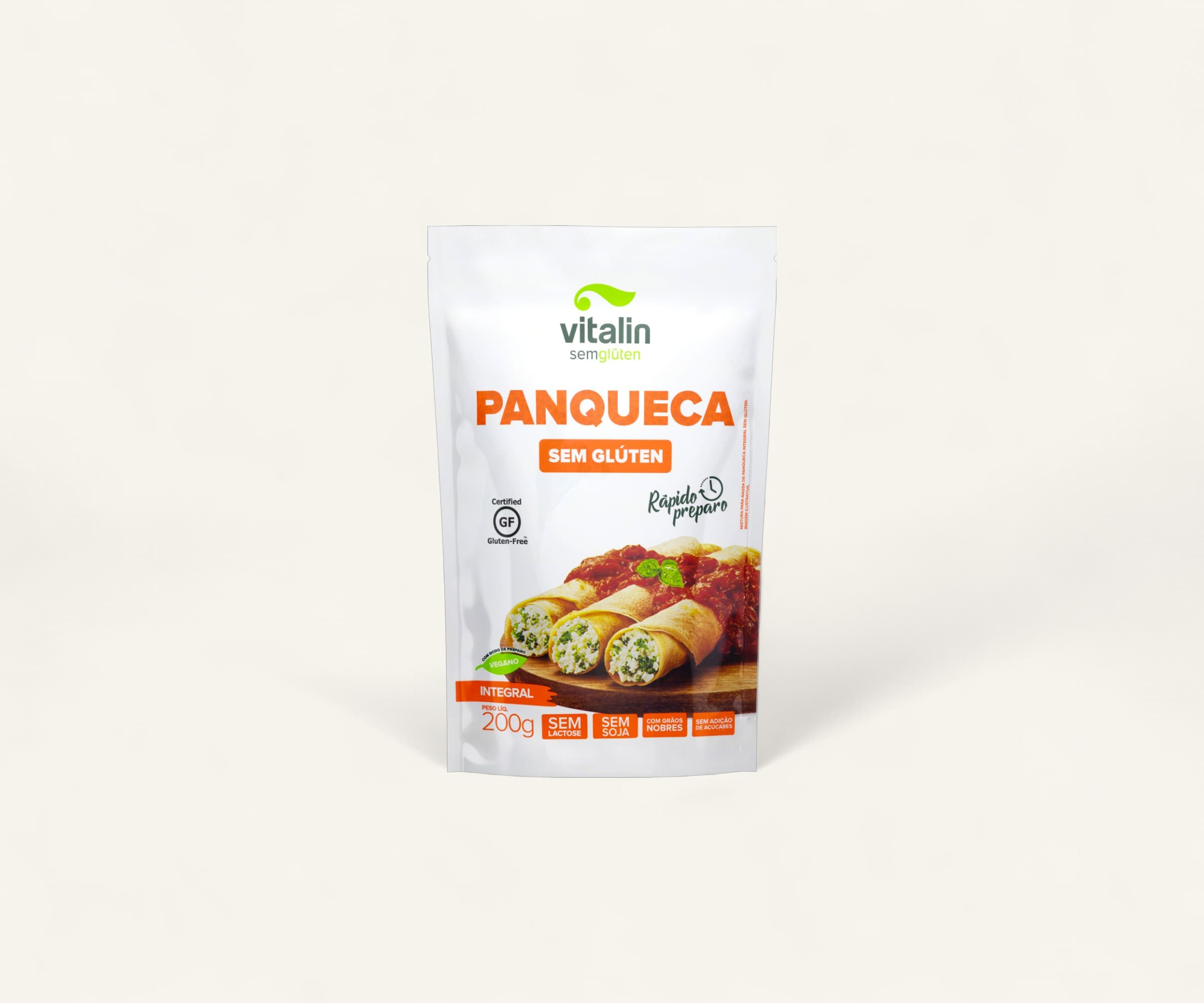 Mistura para panqueca sem glúten 200g
