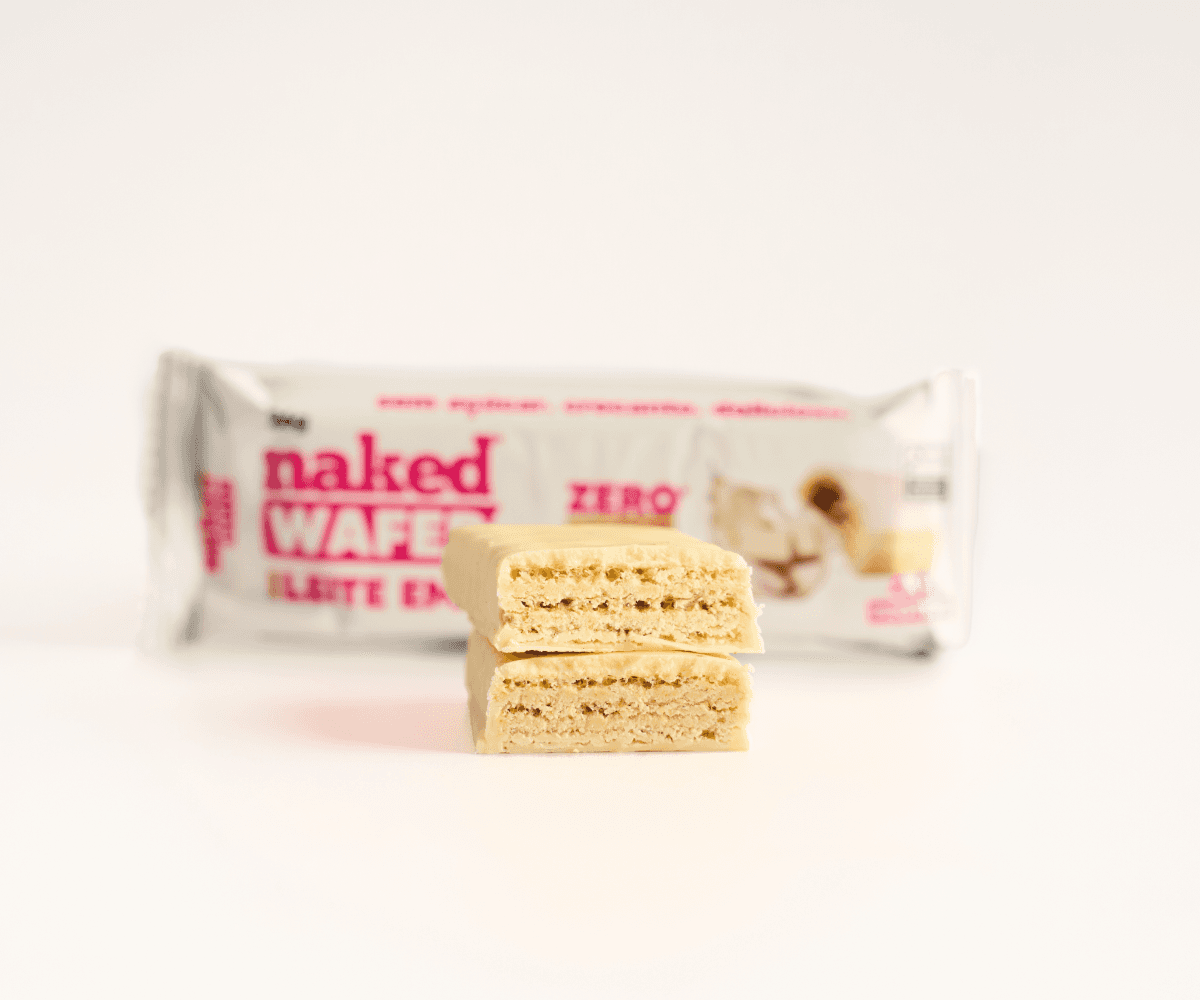 Naked wafer de chocolate branco 26g