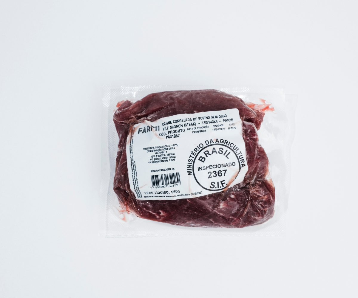 Filé mignon steak 520gr