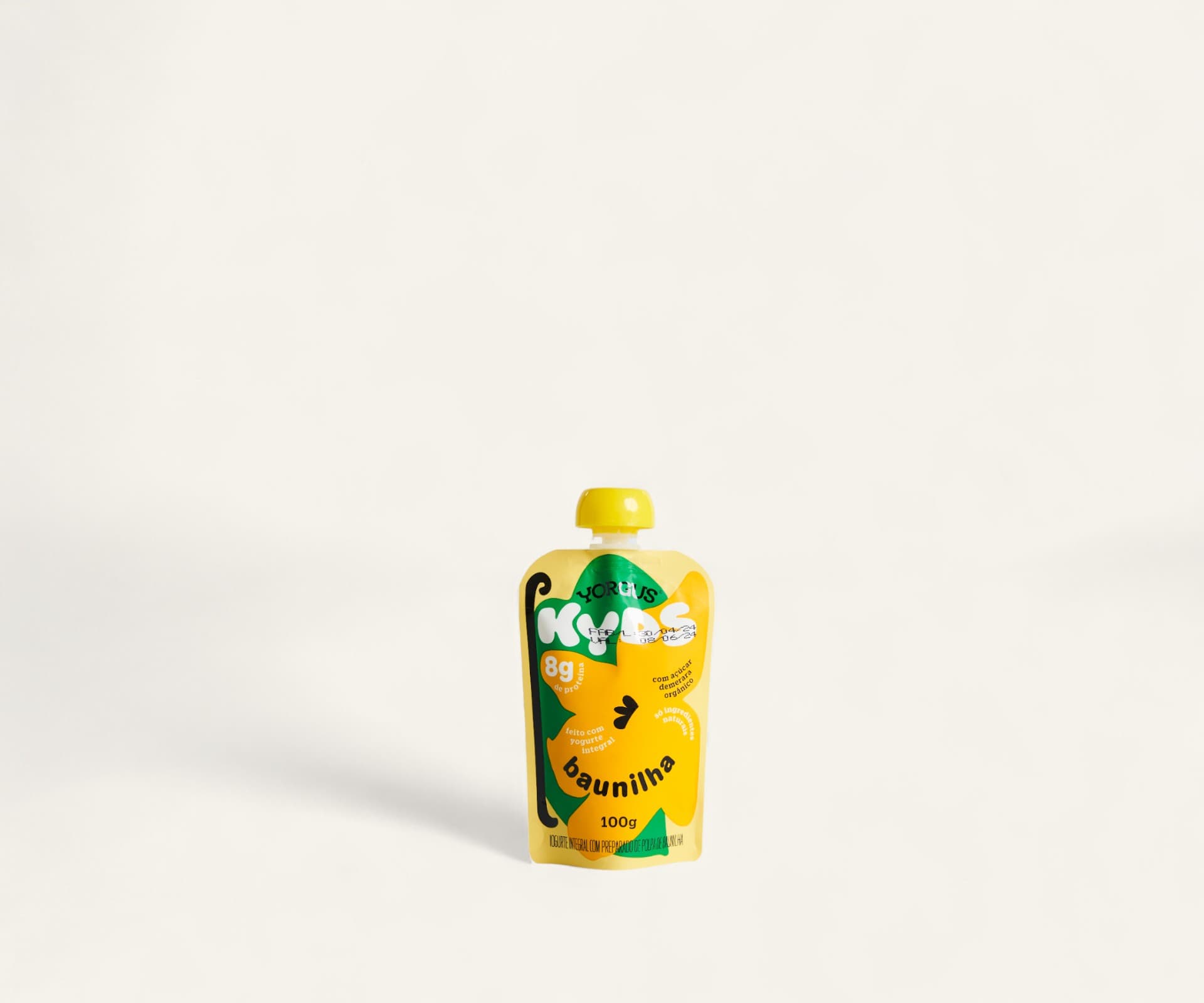 Iogurte Yorgus Kyds sabor baunilha 100g