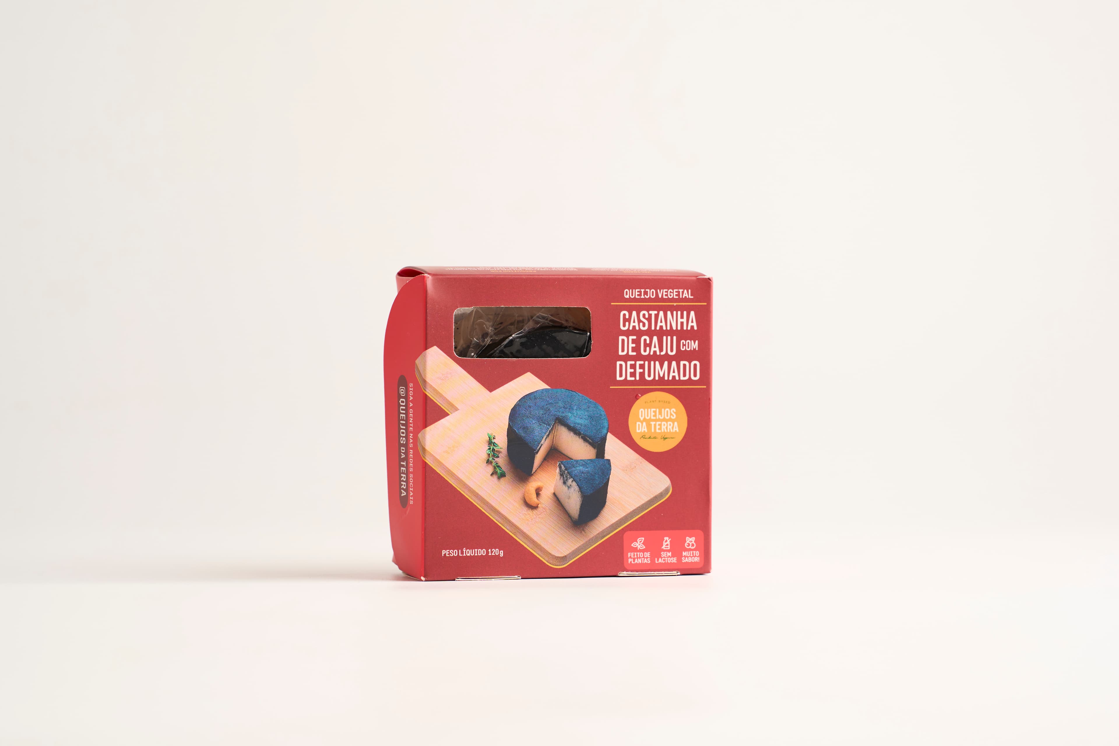 Queijo de castanha de caju defumado 120g