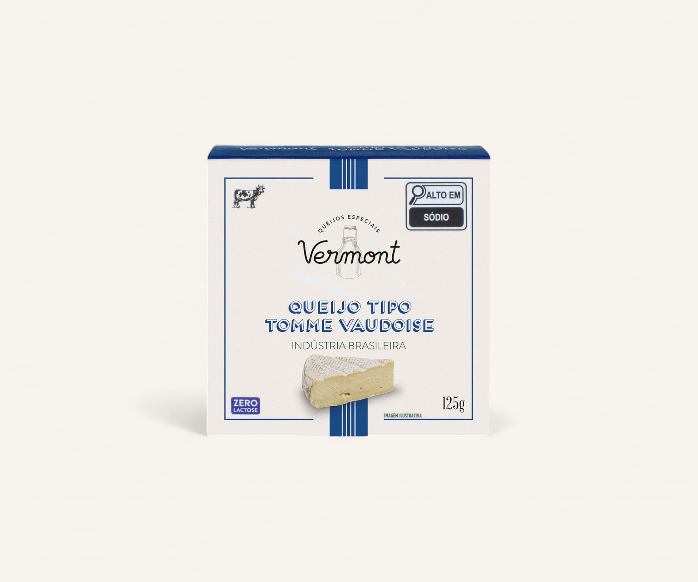 Queijo tipo tomme vaudoise Vermont 125g