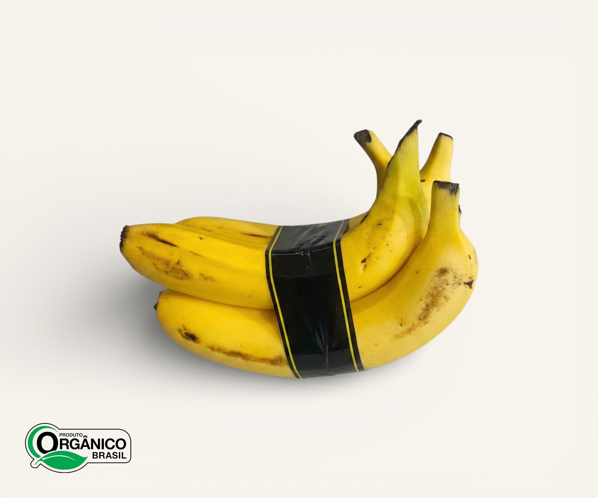 Banana nanica orgânica 800g | 6 a 9un