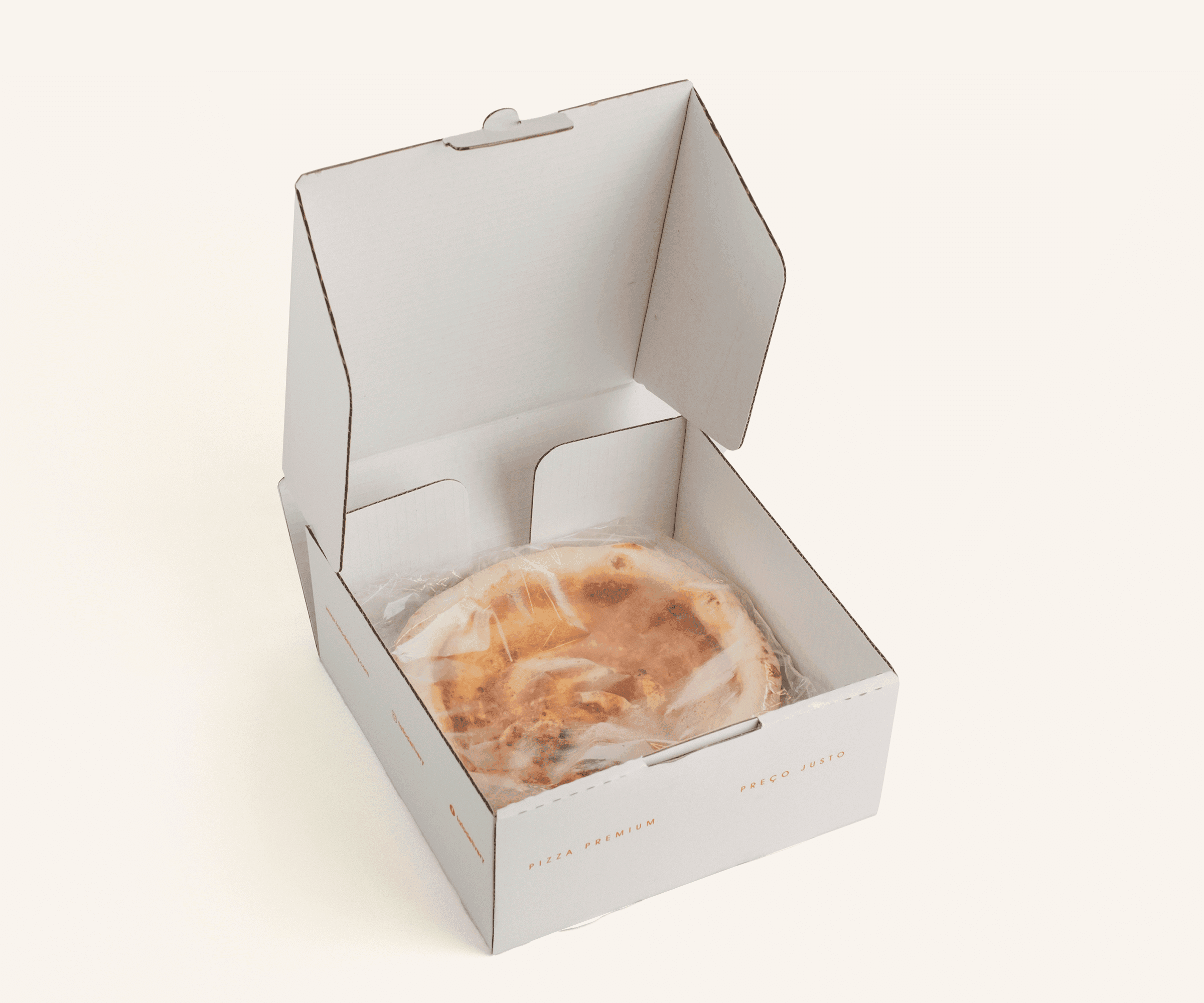 Disco de pizza ultracongelado com molho de tomate temperado Tato Pizza 25cm