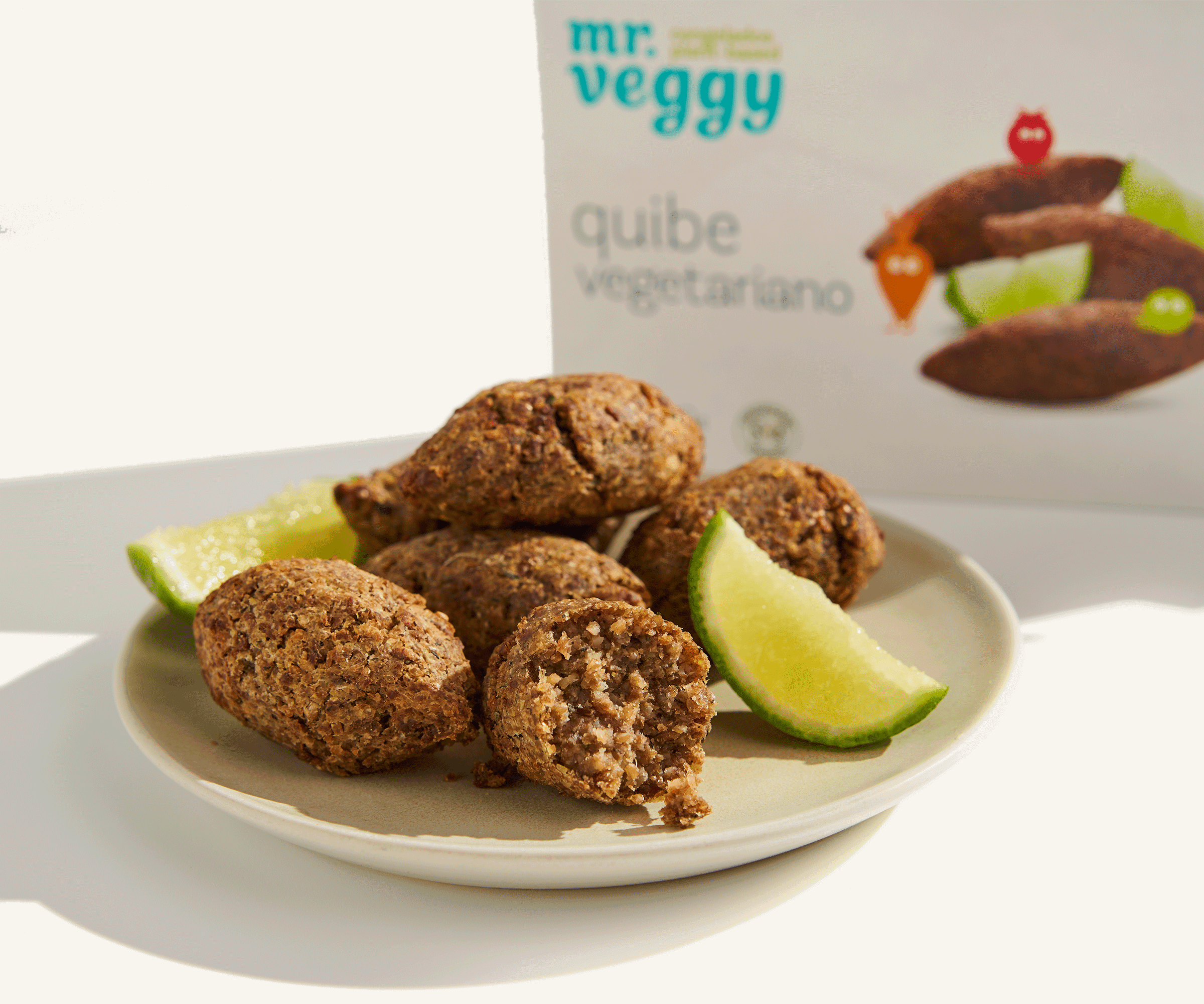 Quibe vegetariano 10 unidades 330g