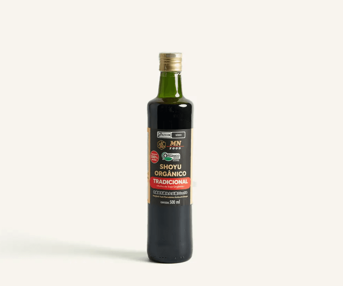 Shoyu orgânico tradicional 500ml