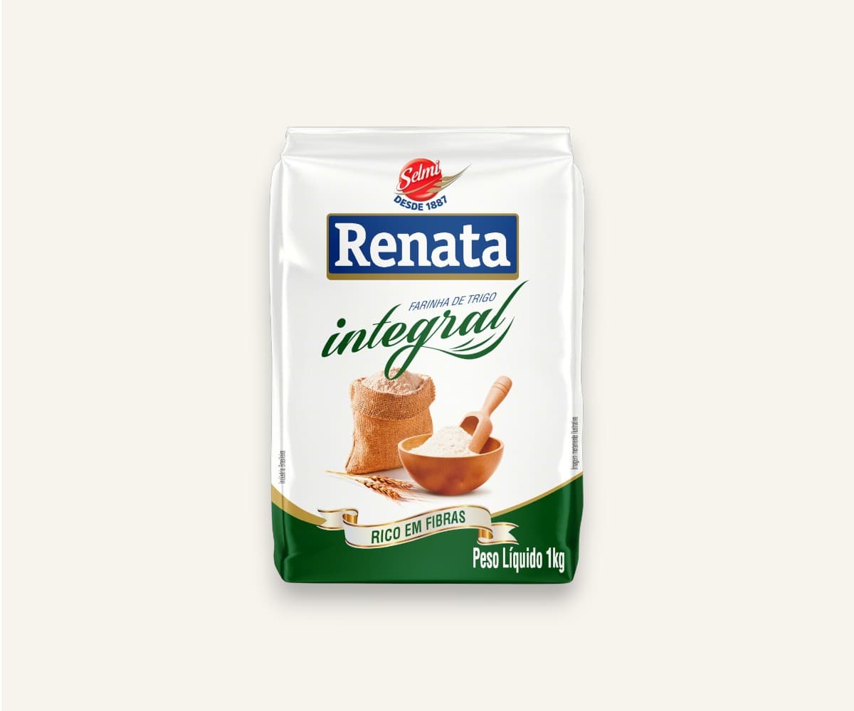Farinha de trigo integral 1kg