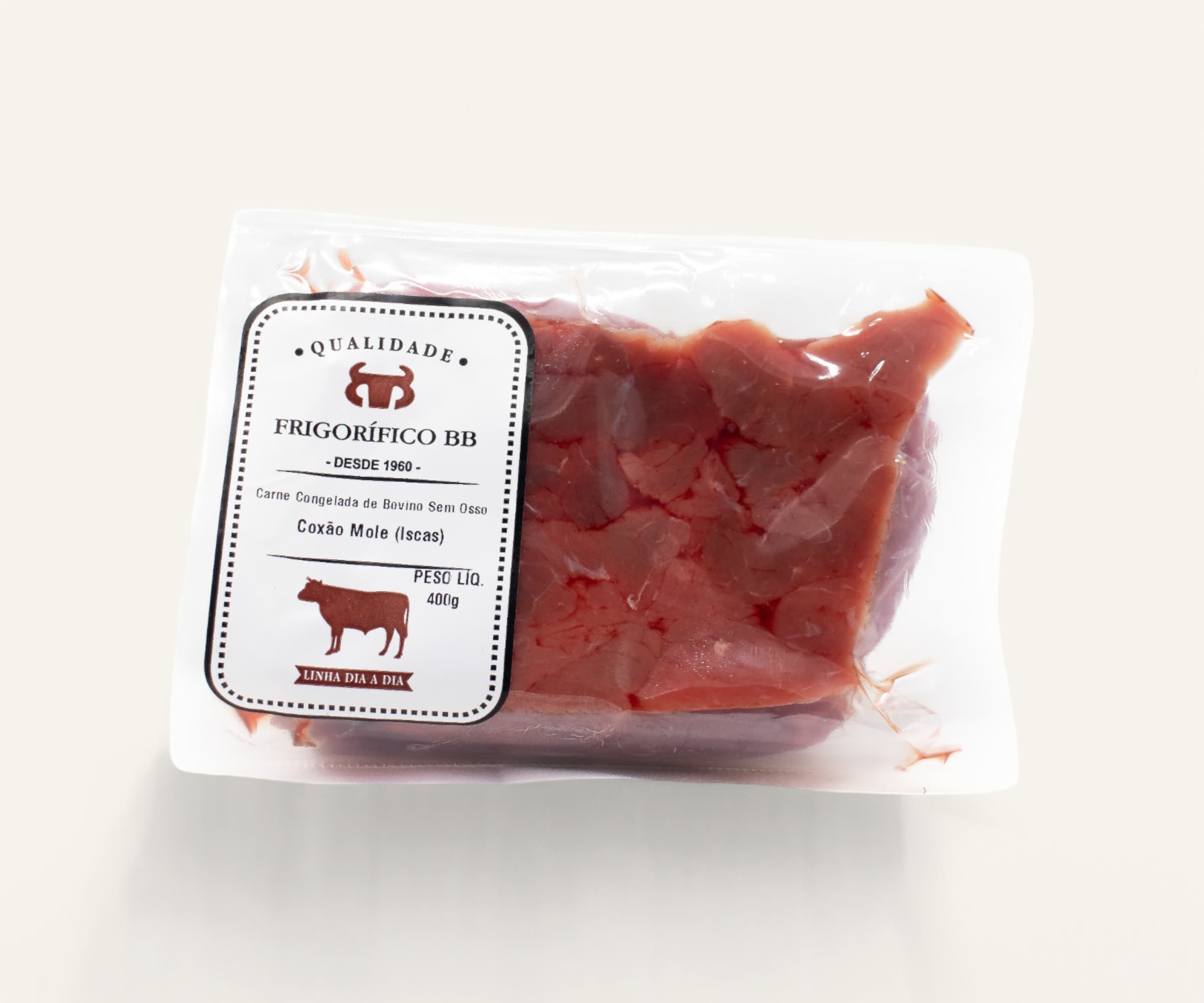 Iscas de coxão mole congelado 400g