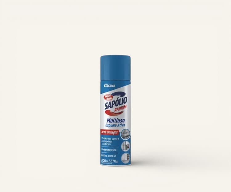 Saponáceo espuma ativa Sapólio 300ml