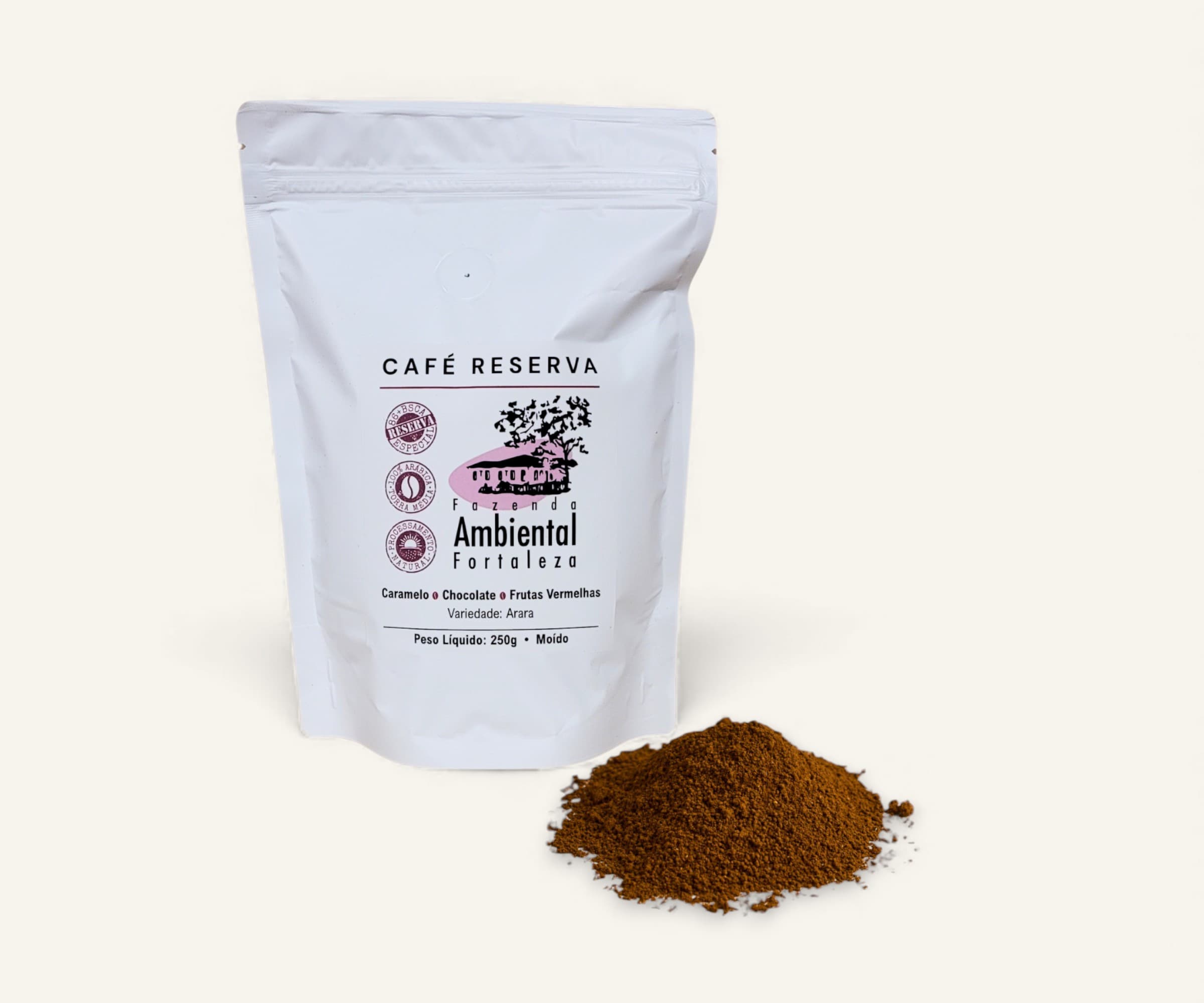 Café torrado e moído Reserva Arara 250g