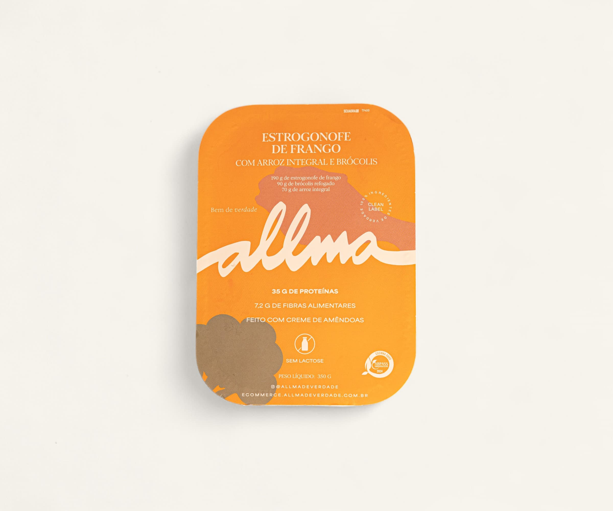 Estrogonofe de frango com cogumelos 350g